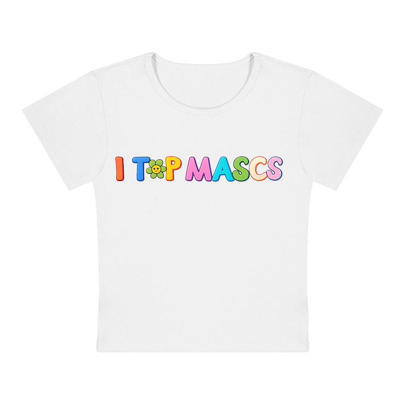 I Top Mxxcs Y2K Baby Tee