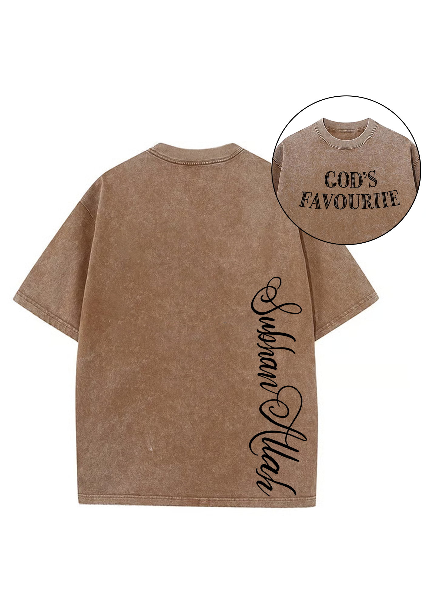God's Favourite Washed Tee