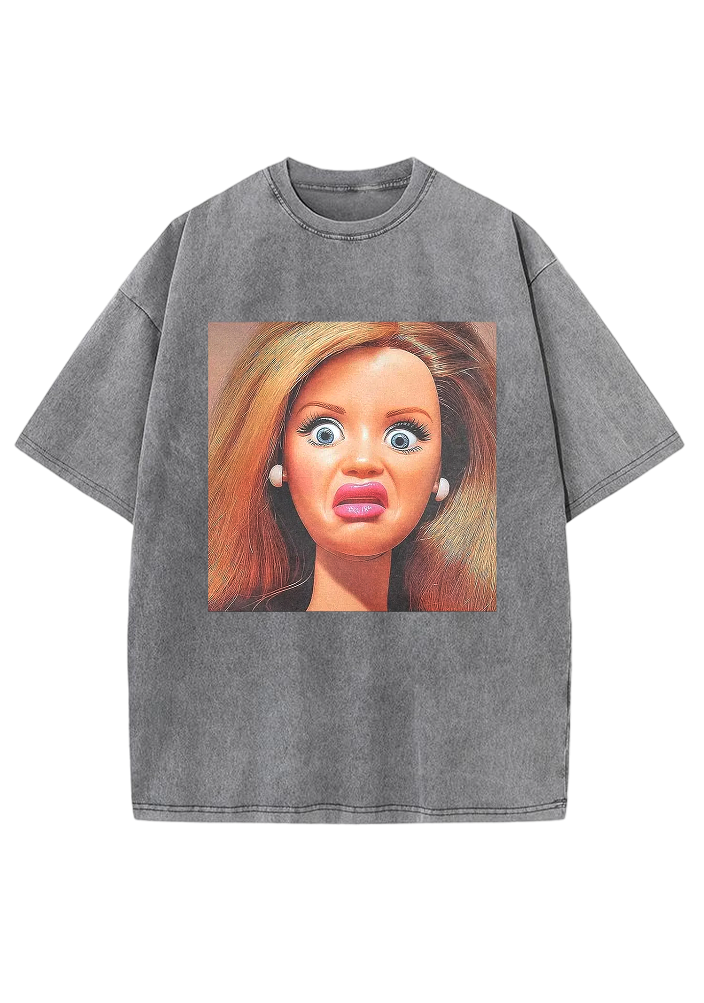Big Eyes, Bigger Shock Y2K Washed Tee