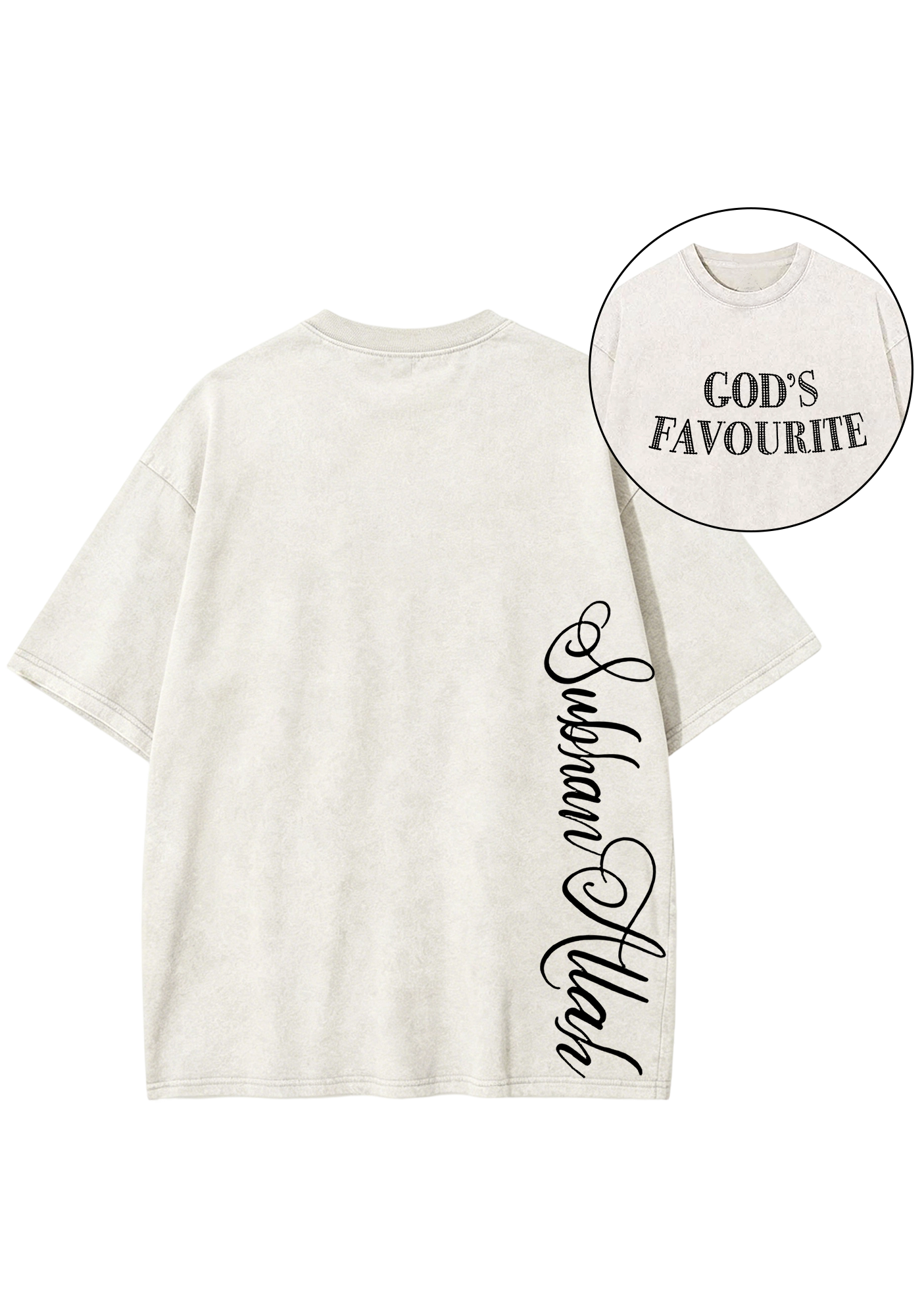 God's Favourite Washed Tee