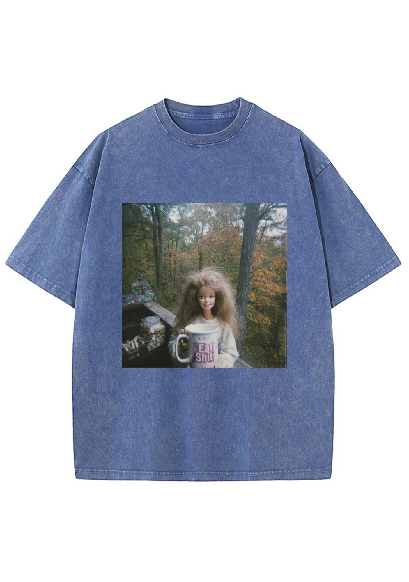 Rude Retro Barbie Forest Y2K Washed Tee