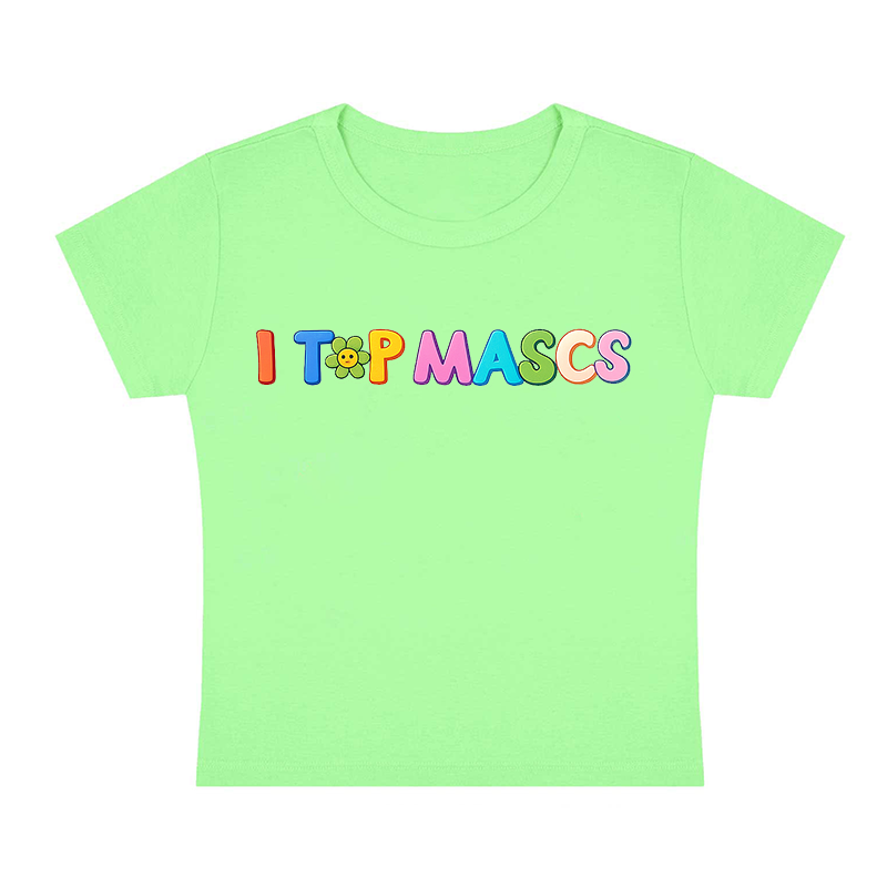 I Top Mxxcs Y2K Baby Tee