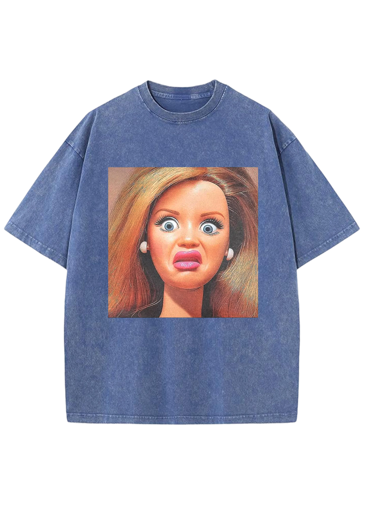 Big Eyes, Bigger Shock Y2K Washed Tee