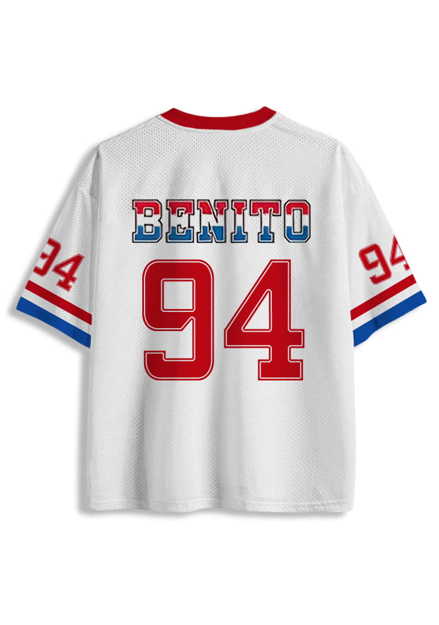 PR Bad Bunny Y2K Crop Sport Jersey Shirts