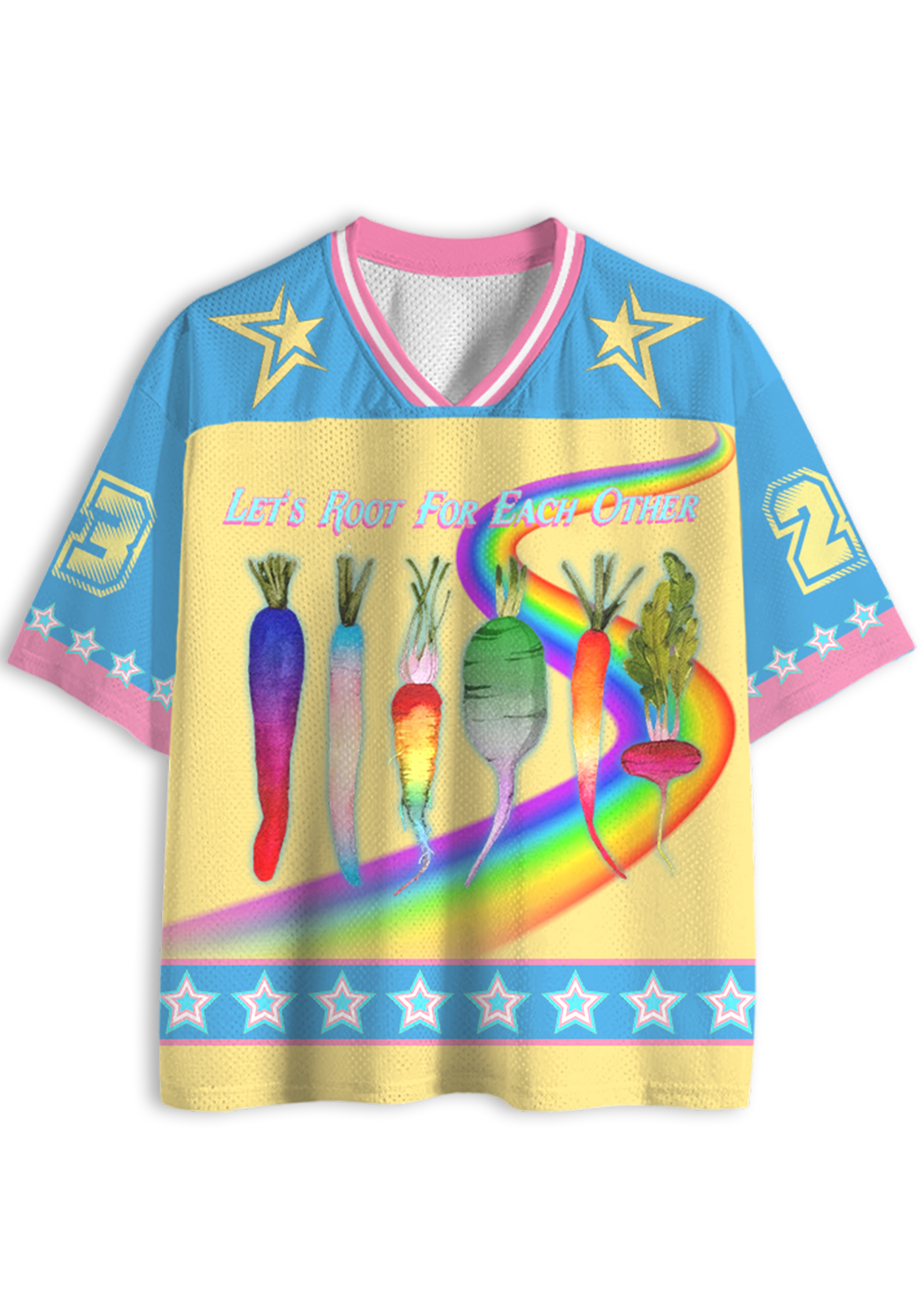 Let's Root For Each Other Jersey Shirt