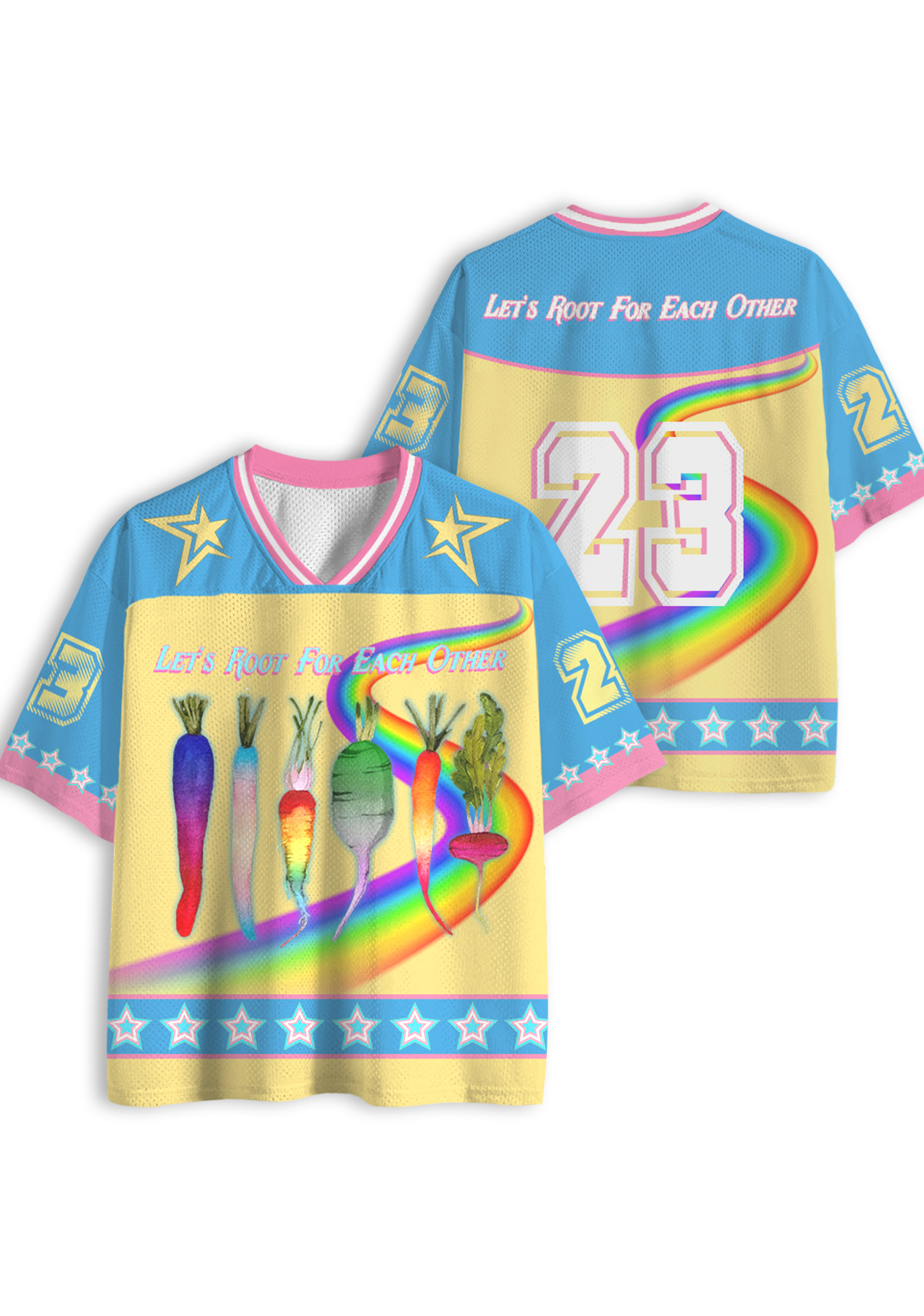 Let's Root For Each Other Jersey Shirt