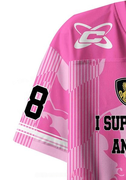 I Support Gay Rights Pride Y2K Crop Sport Jersey Shirts