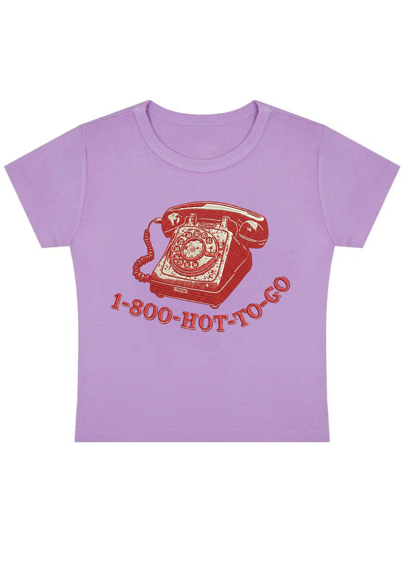 1-800-HOT-TO-GO Y2k Baby Tee