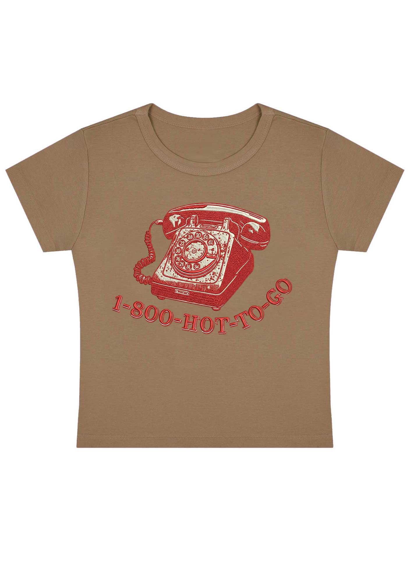 1-800-HOT-TO-GO Y2k Baby Tee