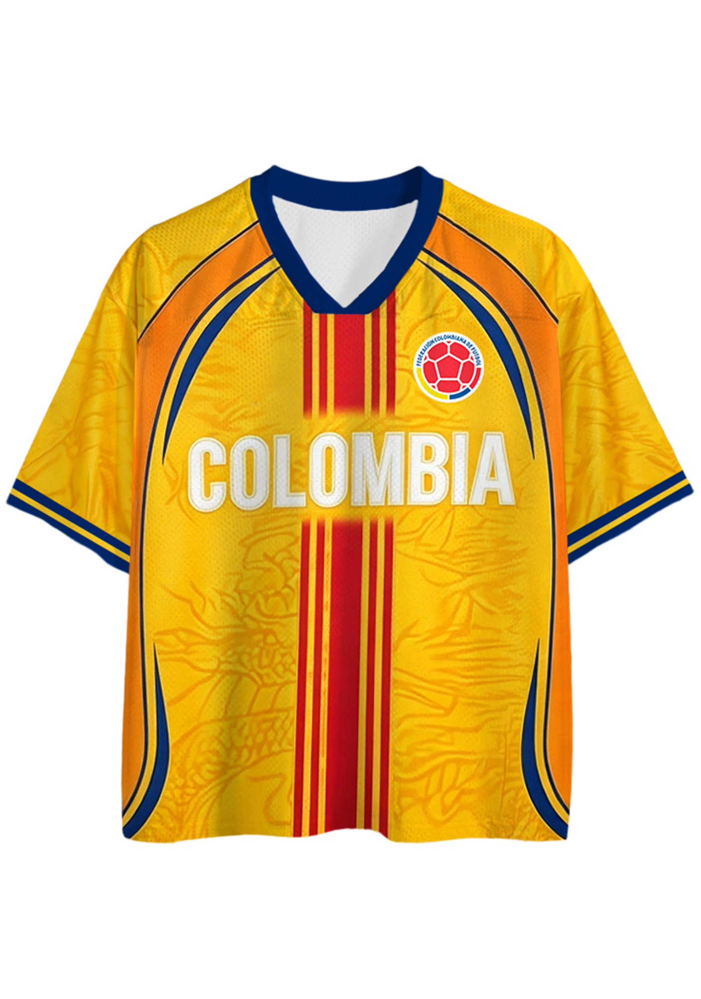 Colombia National Soccer Team Mesh Jersey Shirts
