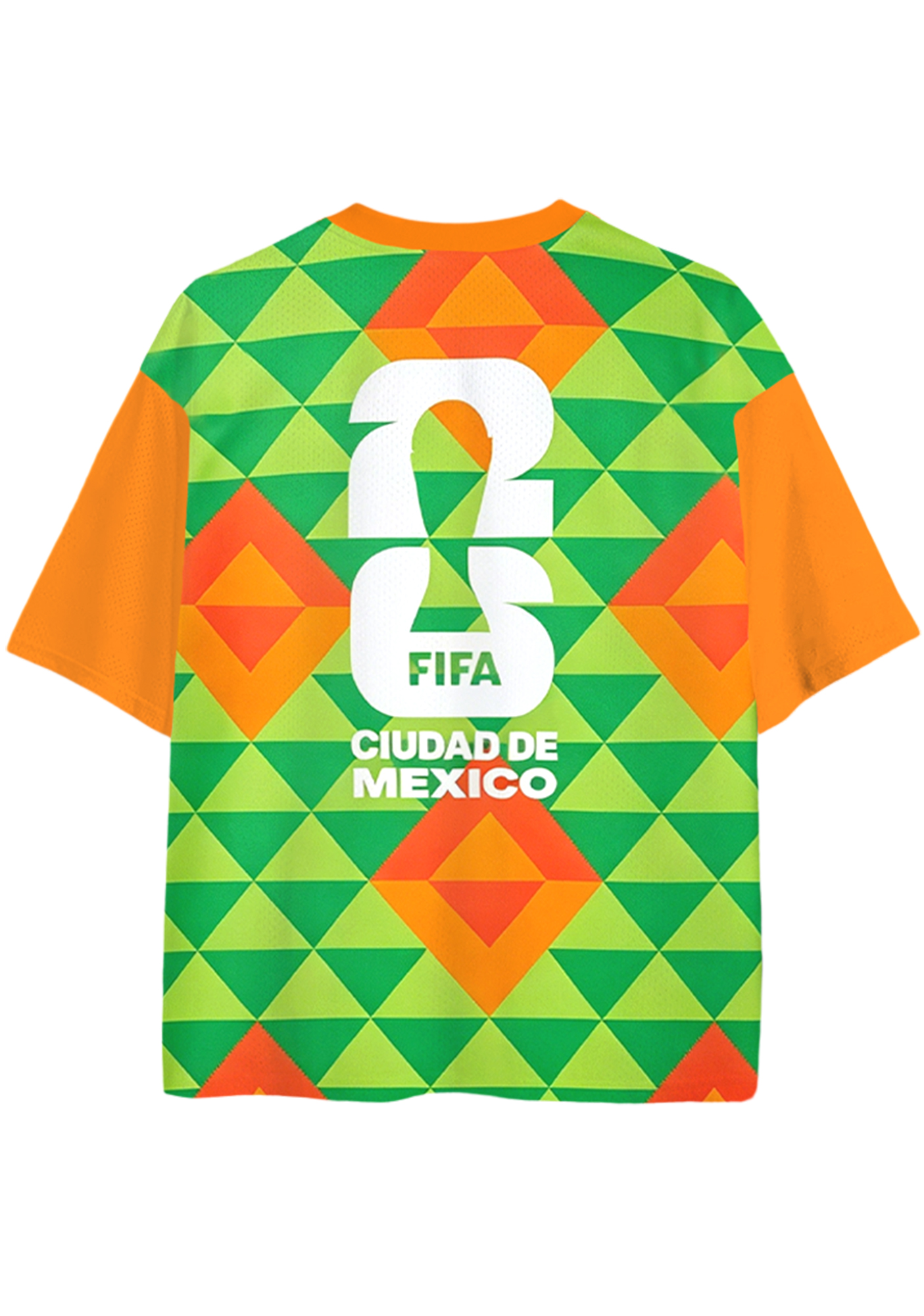 Football Unites The World Colorful Abstract Mesh Jersey Shirts