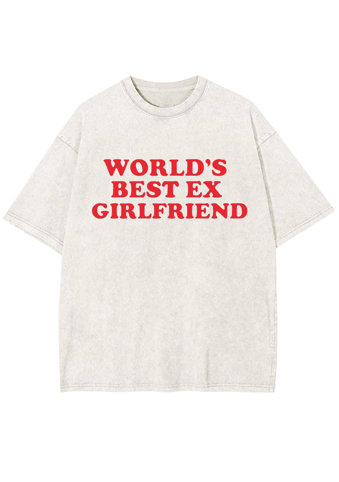 World's Best Ex Girlfriend Y2K Washed Tee