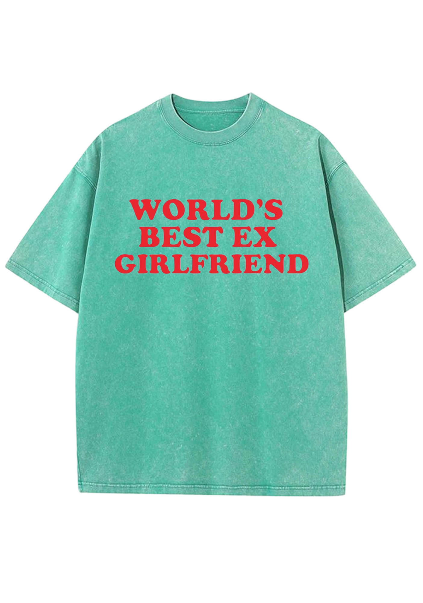 World's Best Ex Girlfriend Y2K Washed Tee