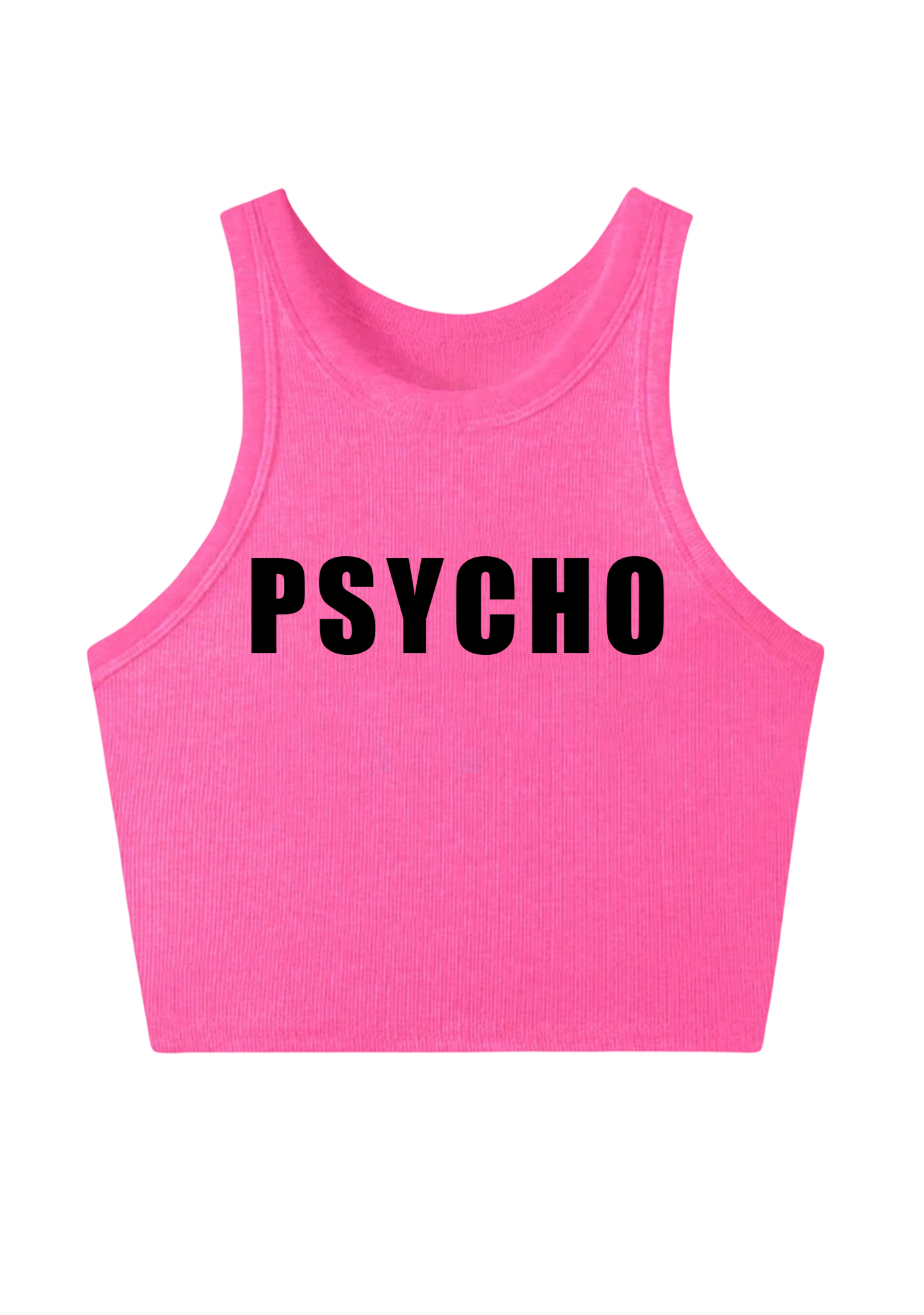 Psycho Y2K Crop Tank Top