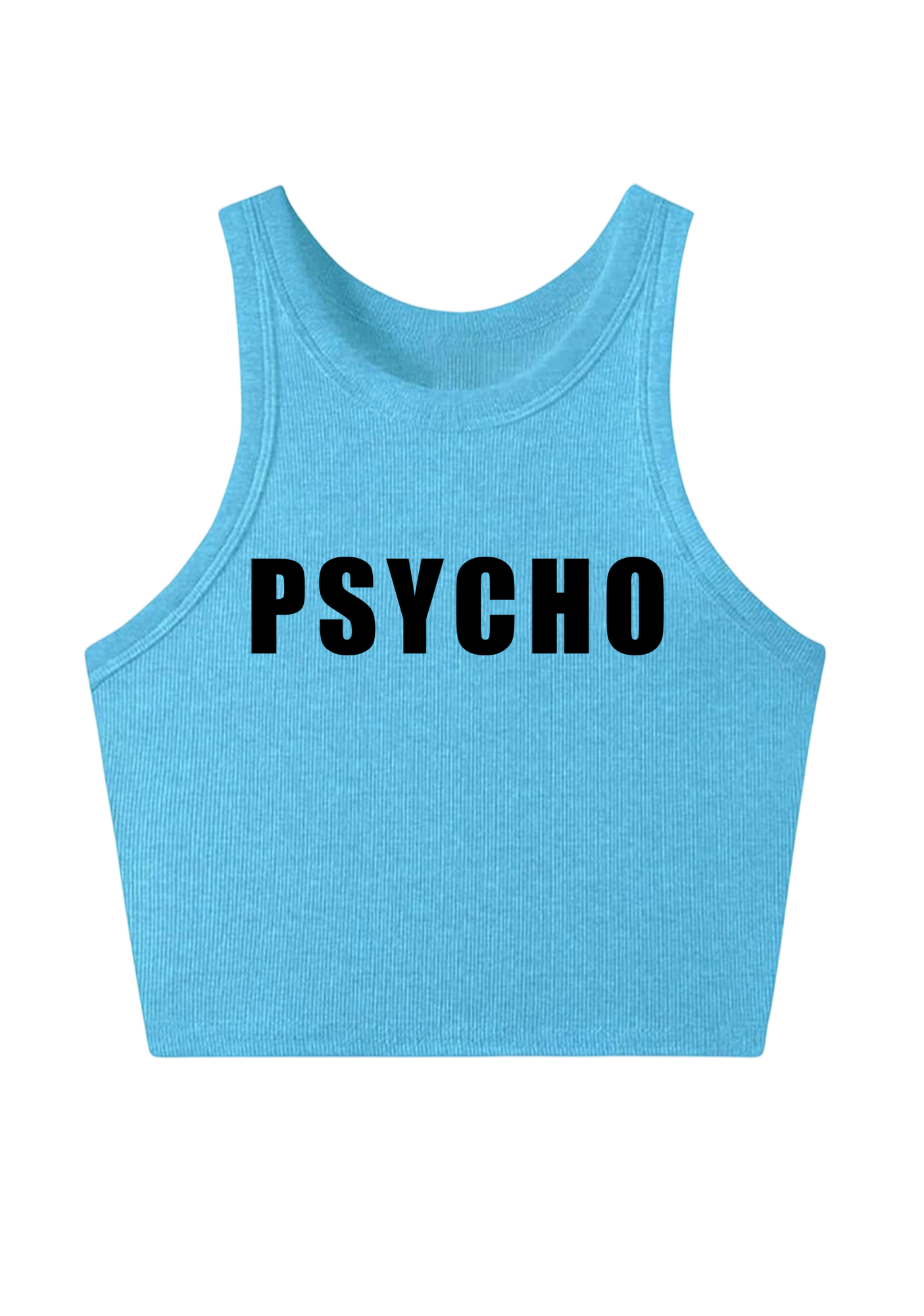 Psycho Y2K Crop Tank Top