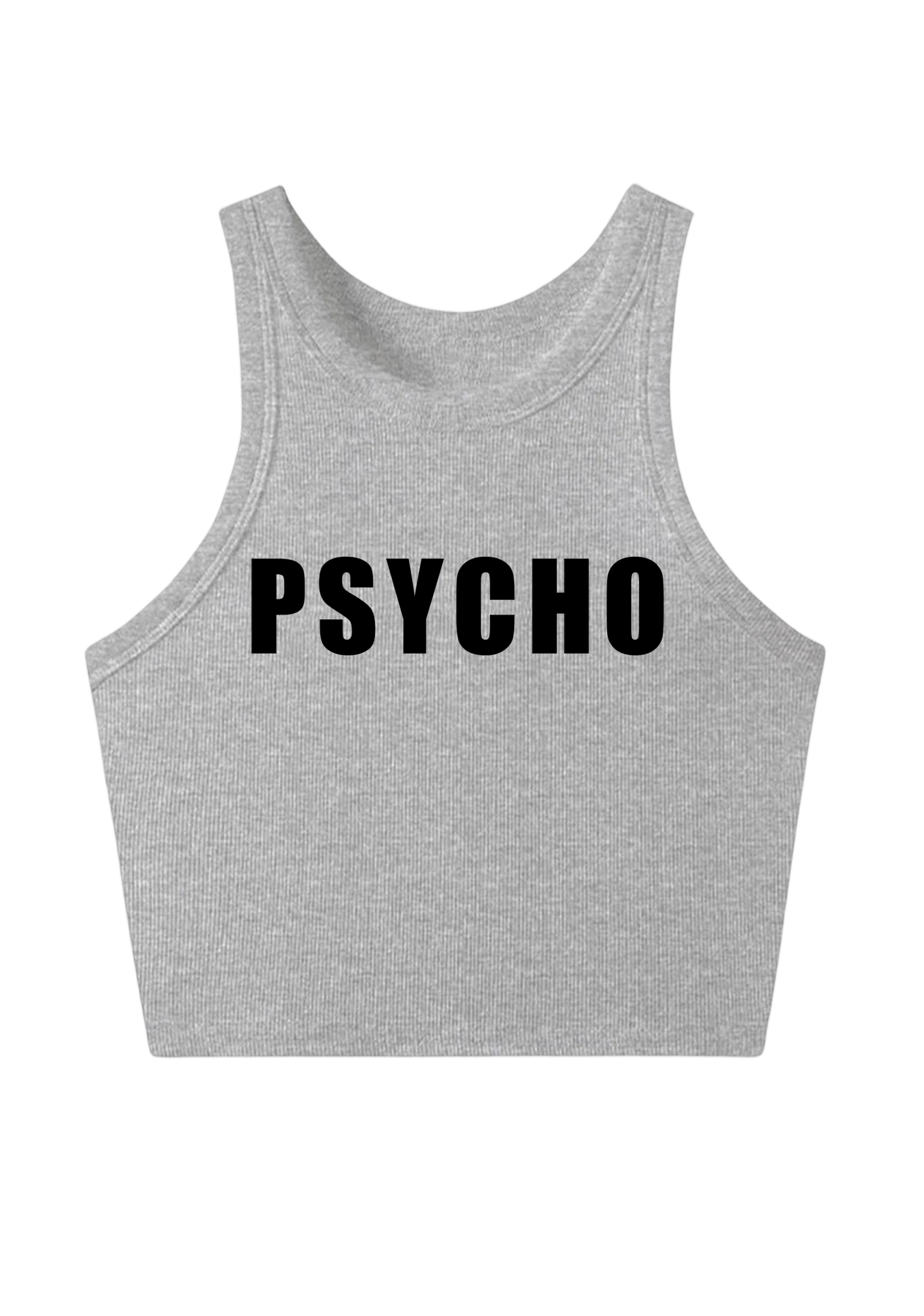 Psycho Y2K Crop Tank Top