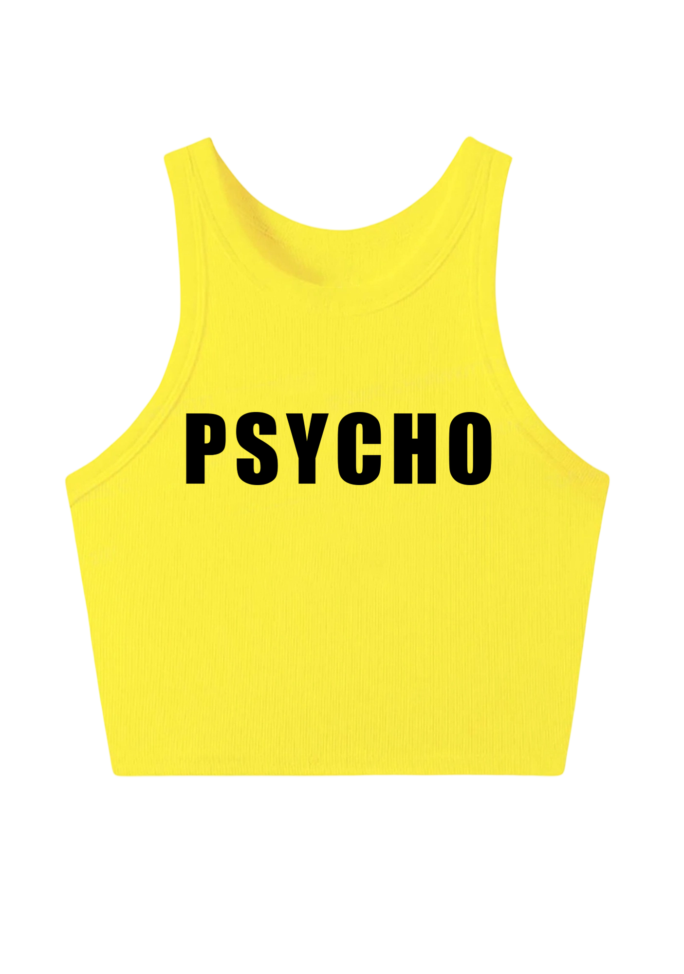 Psycho Y2K Crop Tank Top