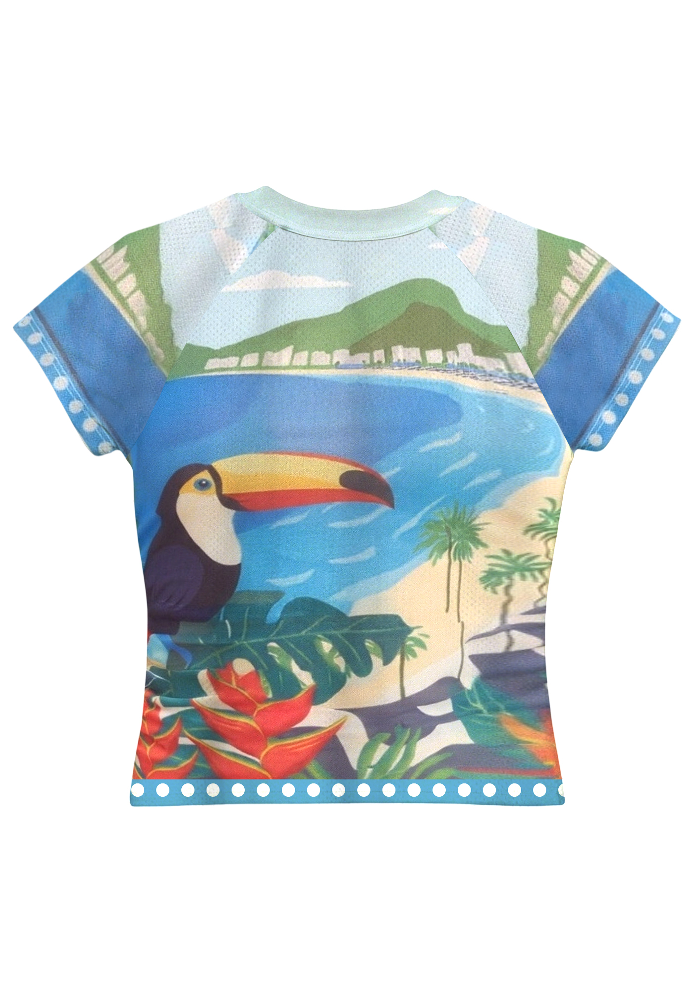 Colorful Toucan Brazil Vacation Baby Tee
