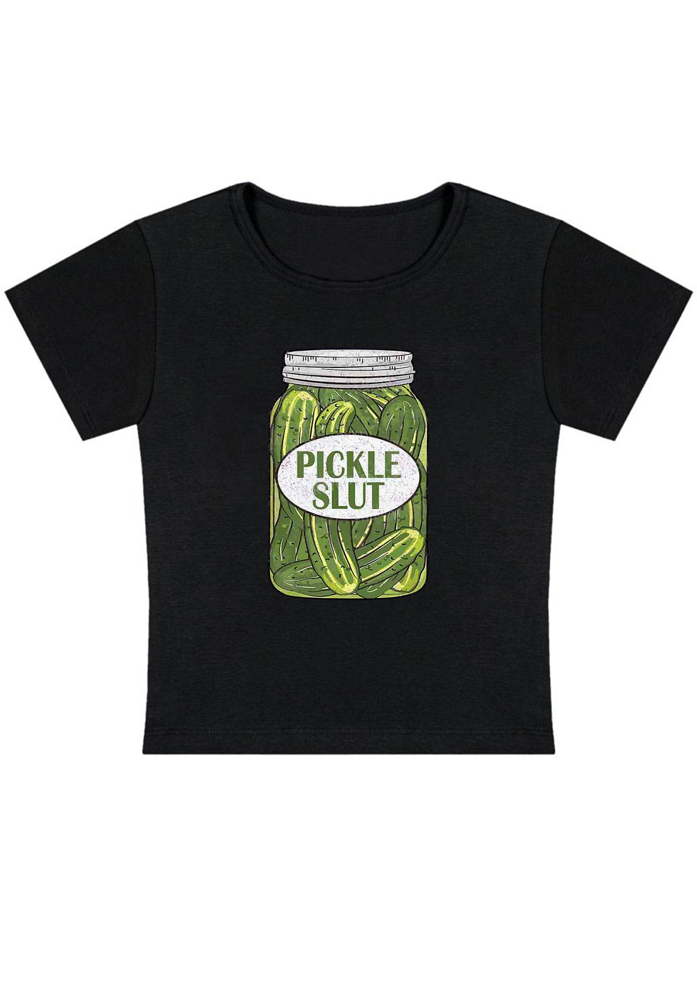 Pickle Slxt Y2K Baby Tee
