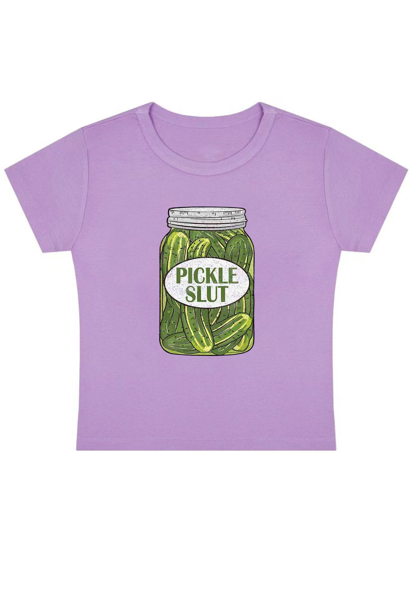 Pickle Slxt Y2K Baby Tee