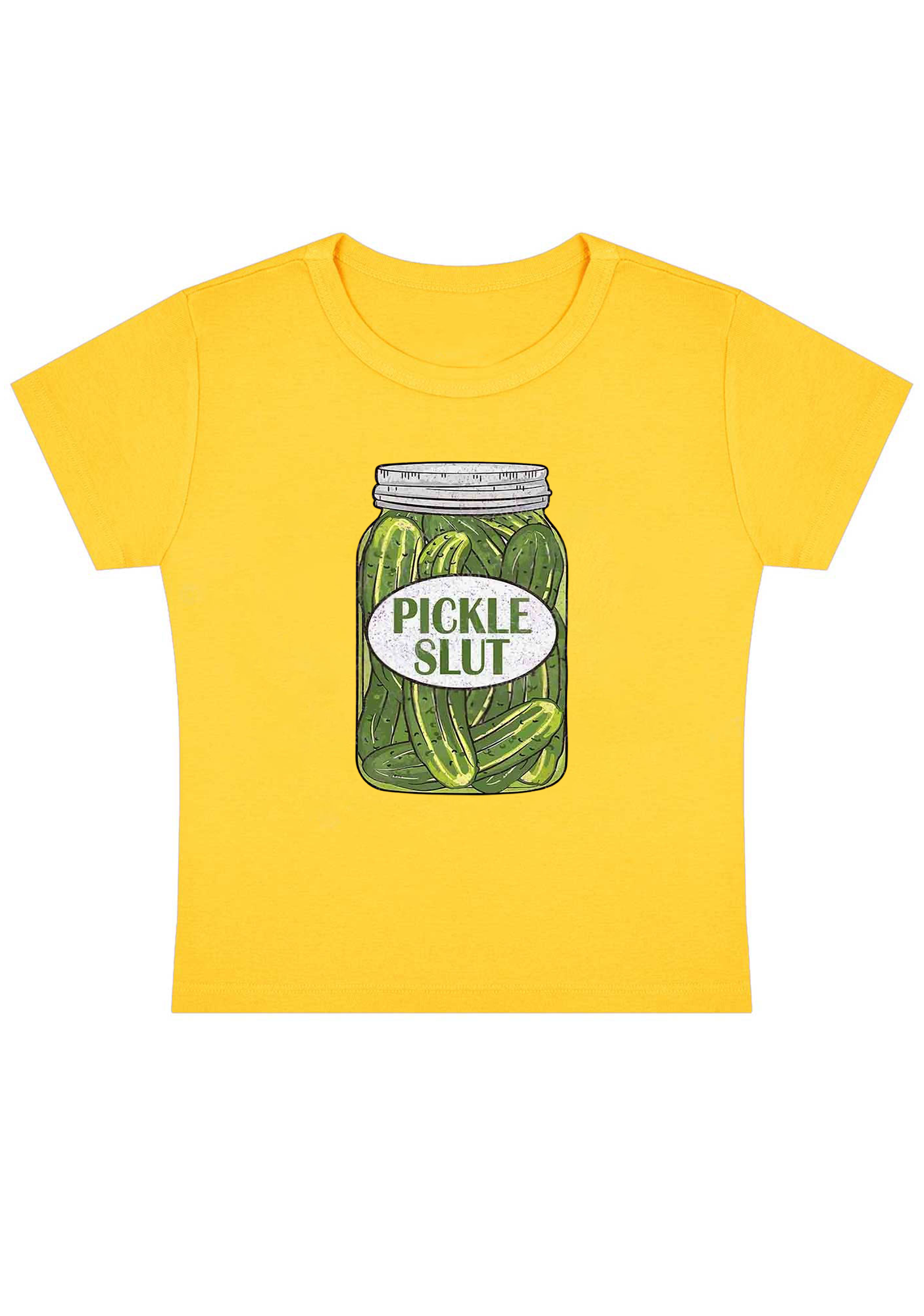 Pickle Slxt Y2K Baby Tee