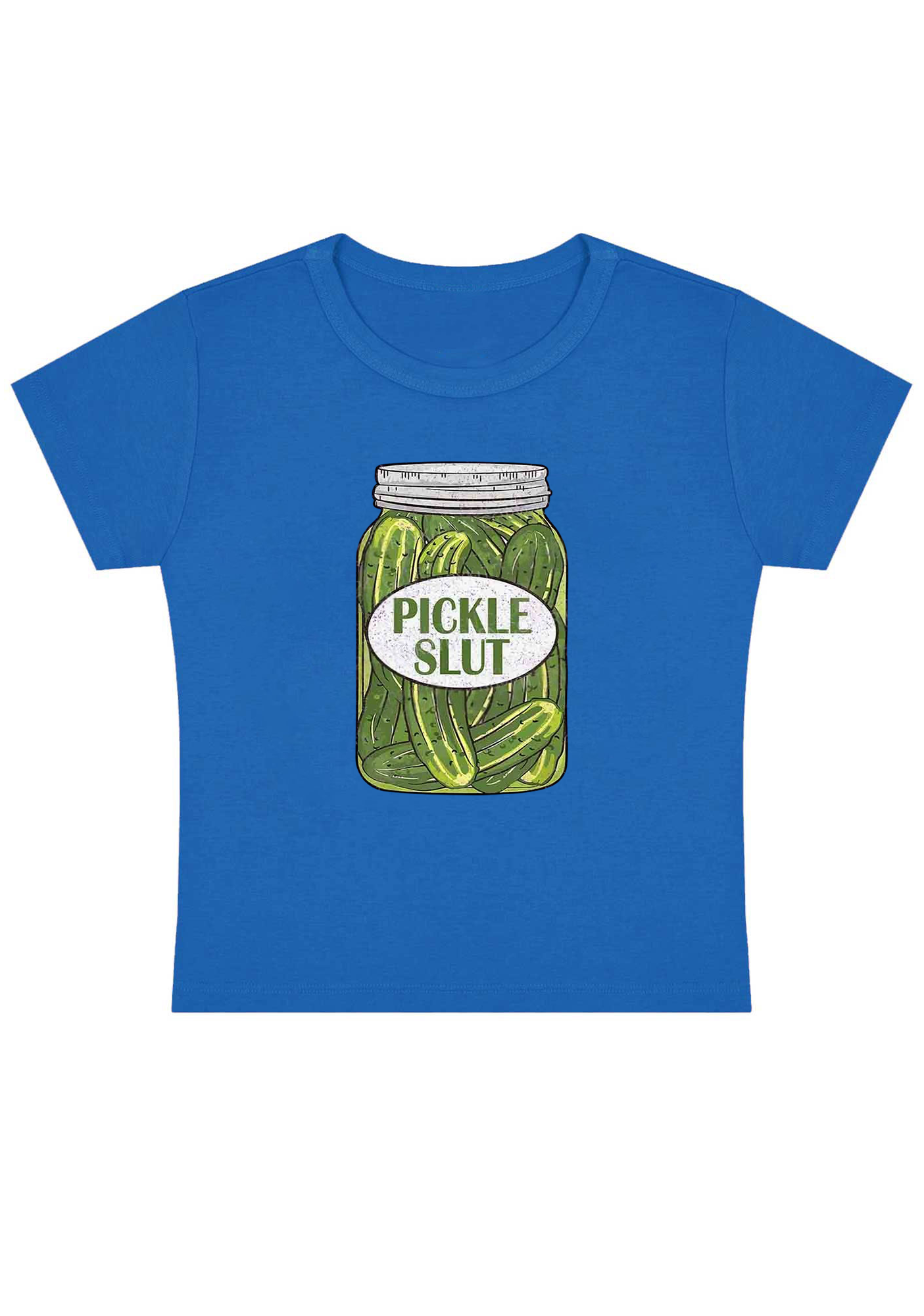Pickle Slxt Y2K Baby Tee