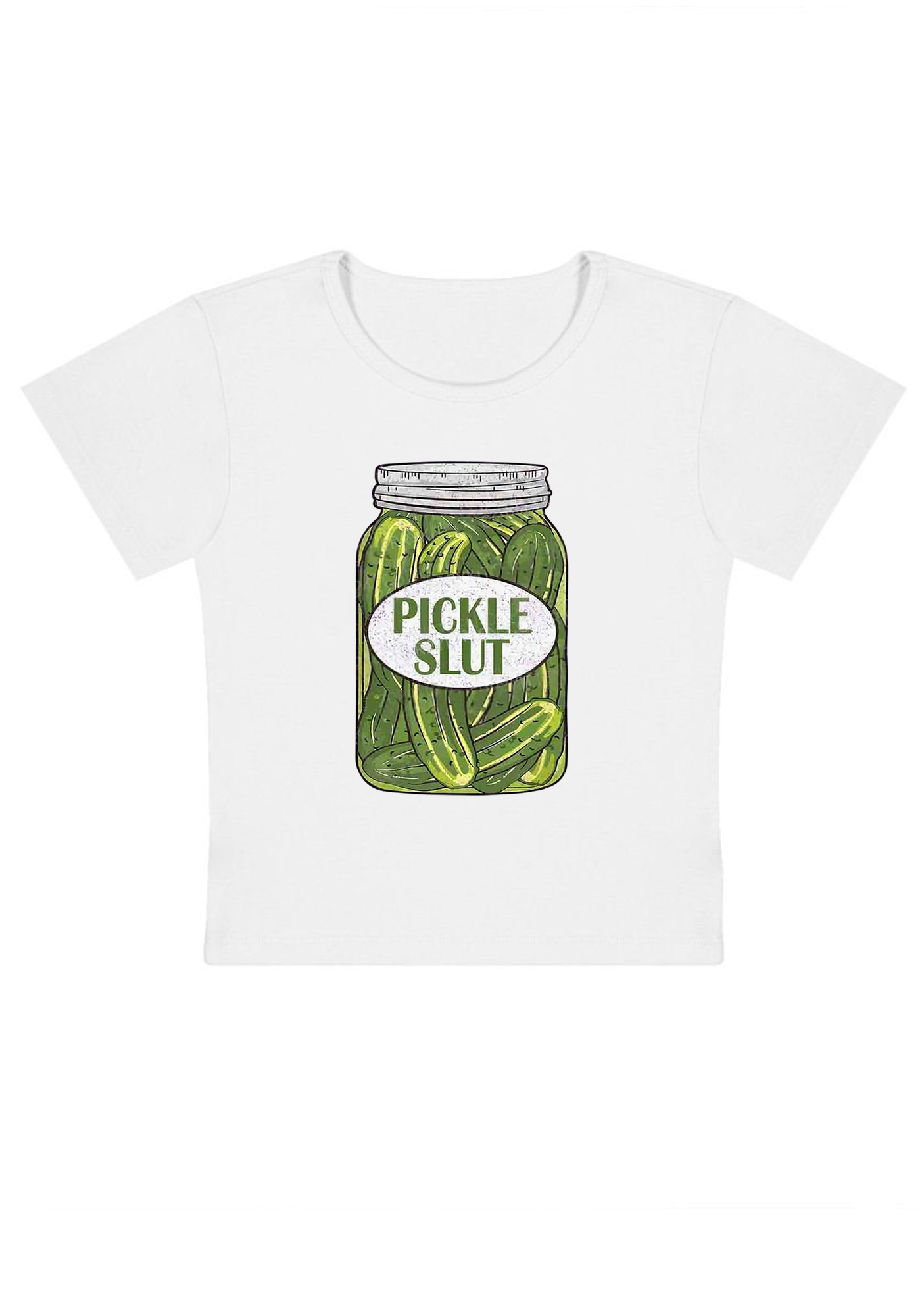 Pickle Slxt Y2K Baby Tee