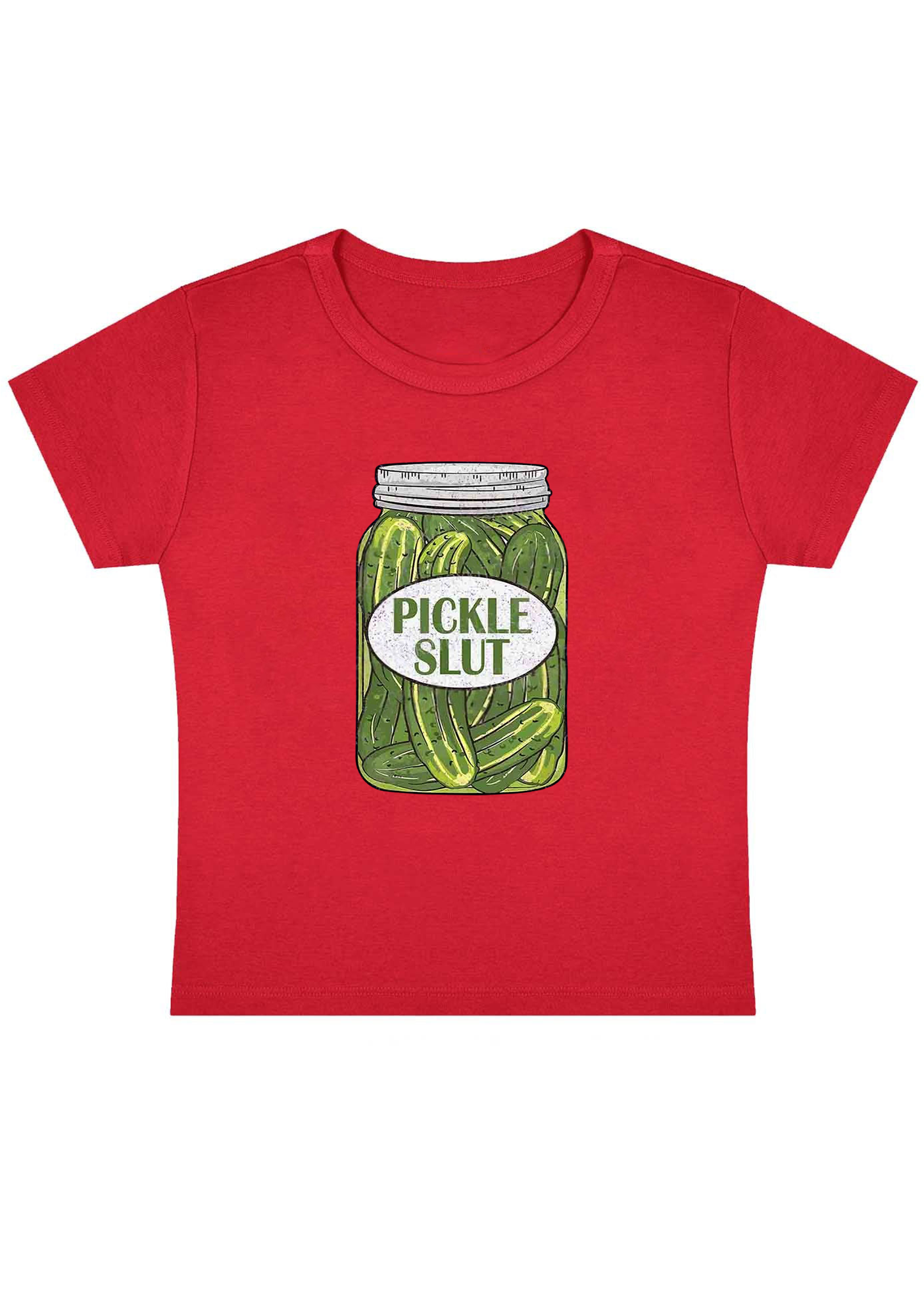 Pickle Slxt Y2K Baby Tee
