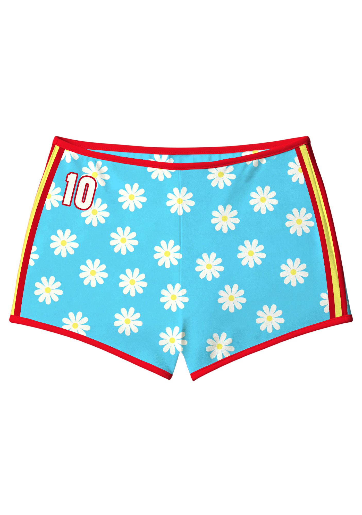 Summer Floral Colombia Booty Shorts