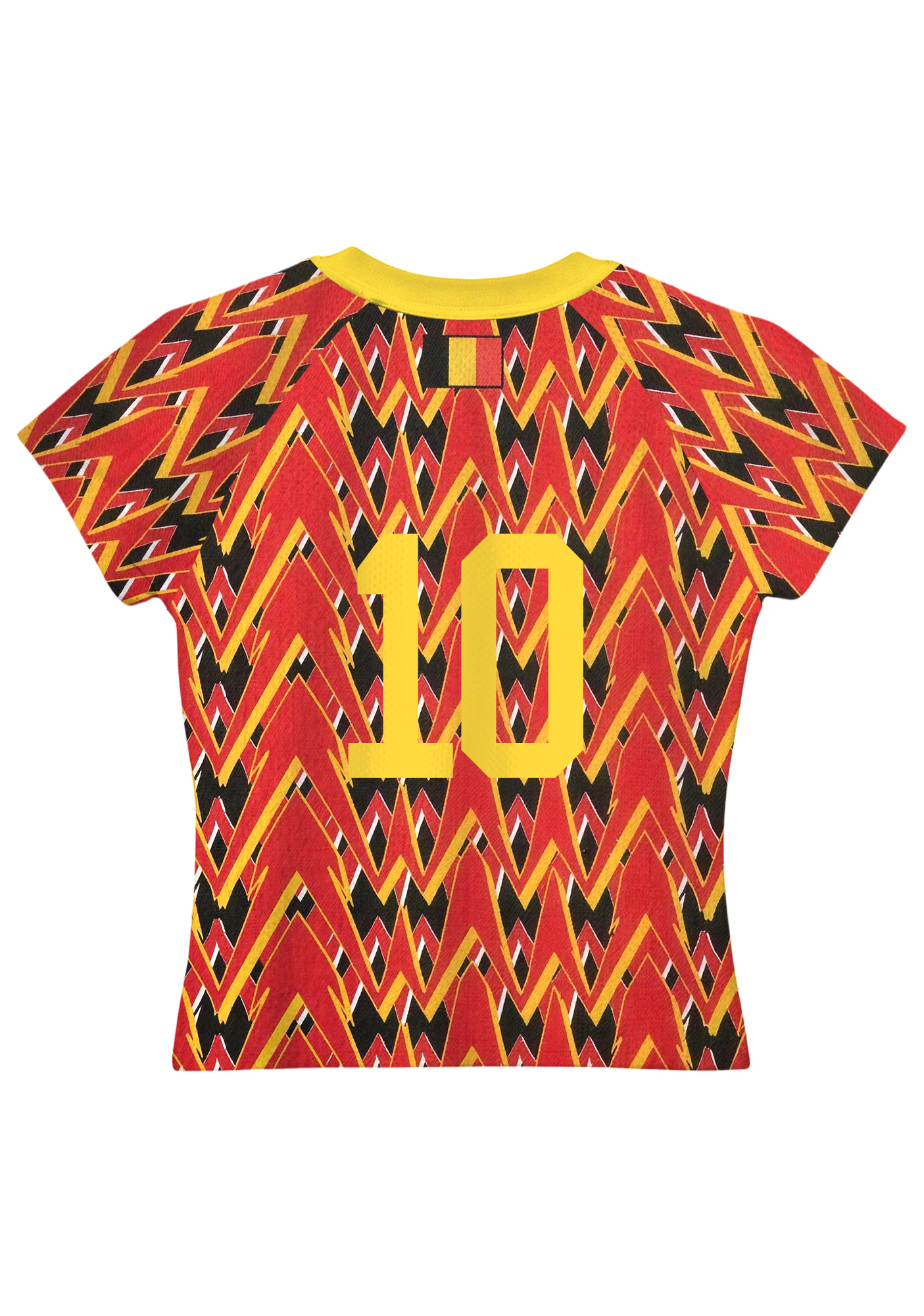 Vintage Abstract Geometric Belgium Baby Tee
