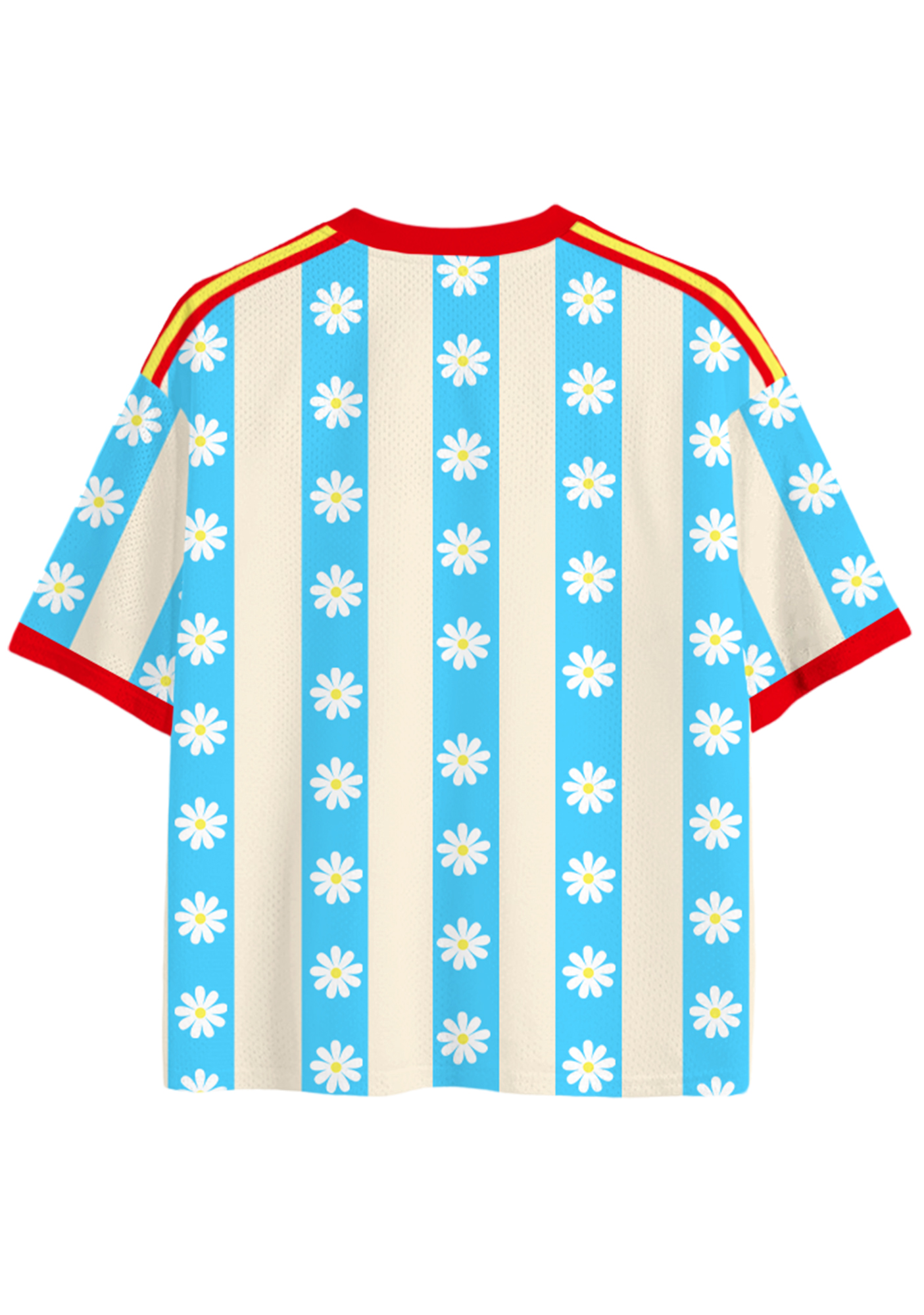 Summer Floral Colombia Mesh Jersey Shirts