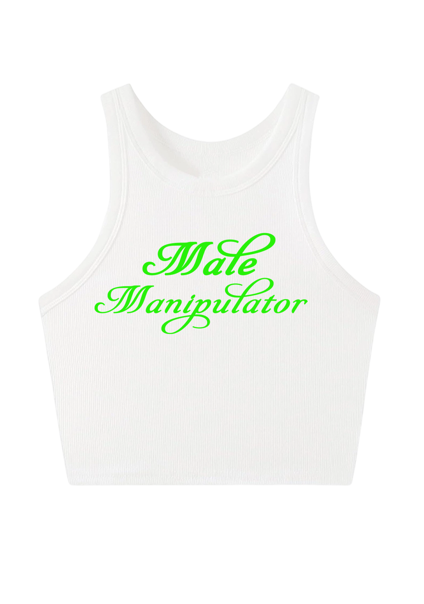 Male Manipulator Y2K Crop Tank Top