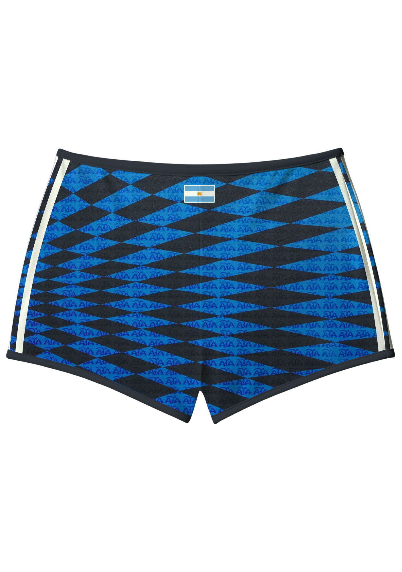  Retro Argentina #10 Booty Shorts