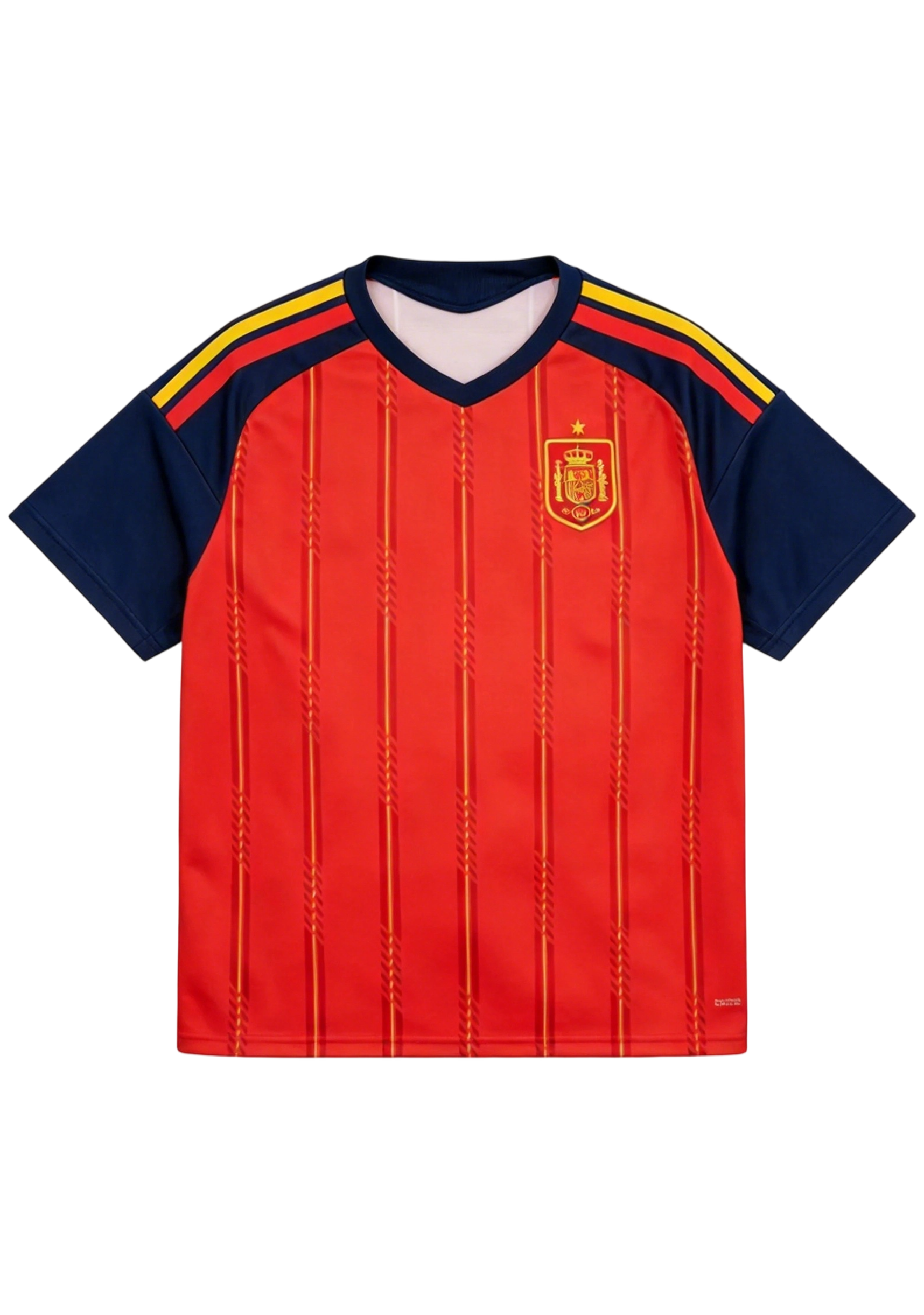 Red Spain World Cup 2026 Home Cropped Replica Jersey