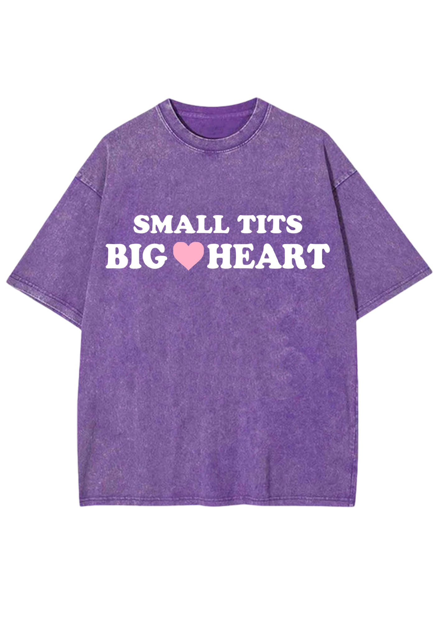 Small Txxs Big Heart Y2K Washed Tee