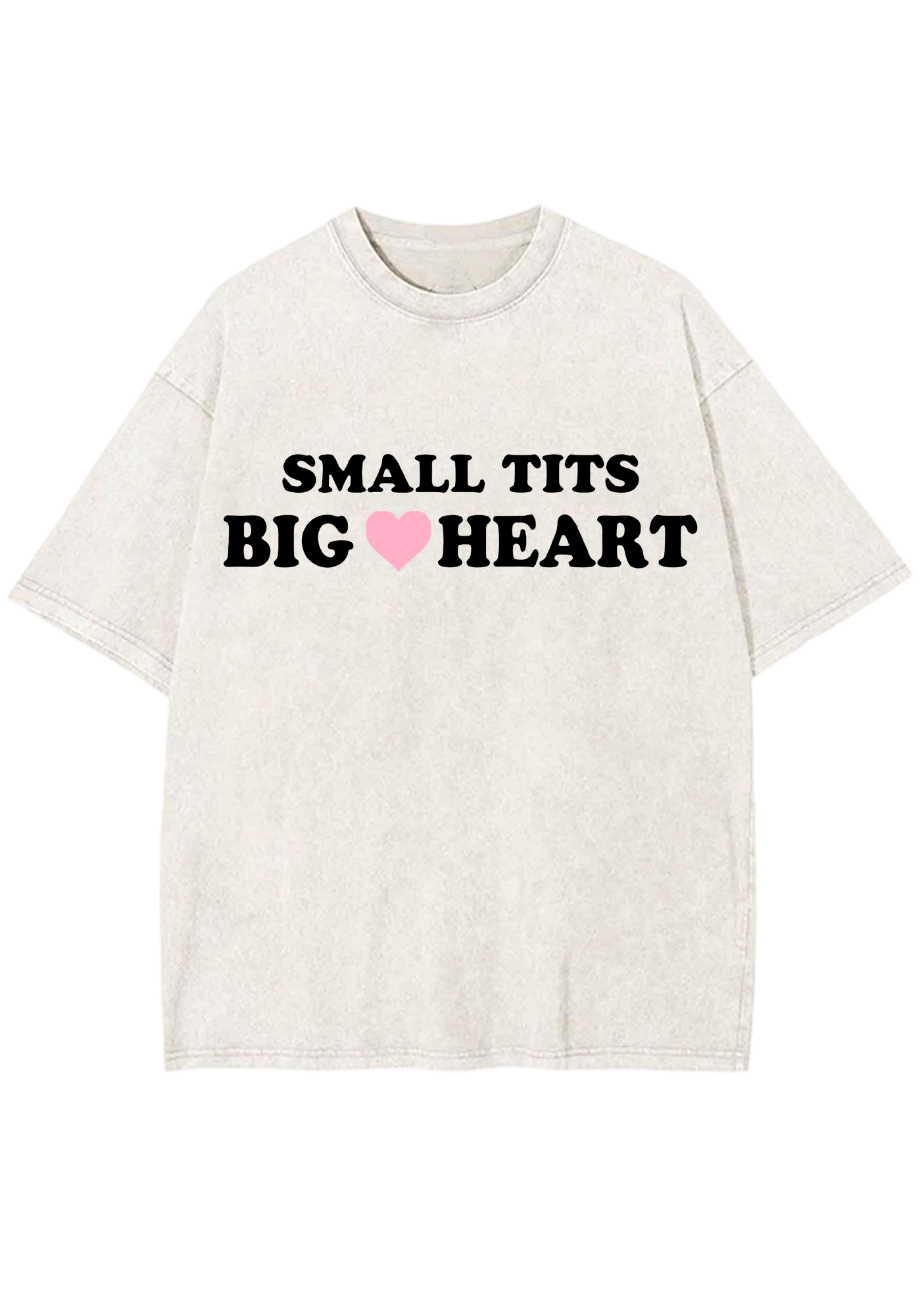 Small Txxs Big Heart Y2K Washed Tee