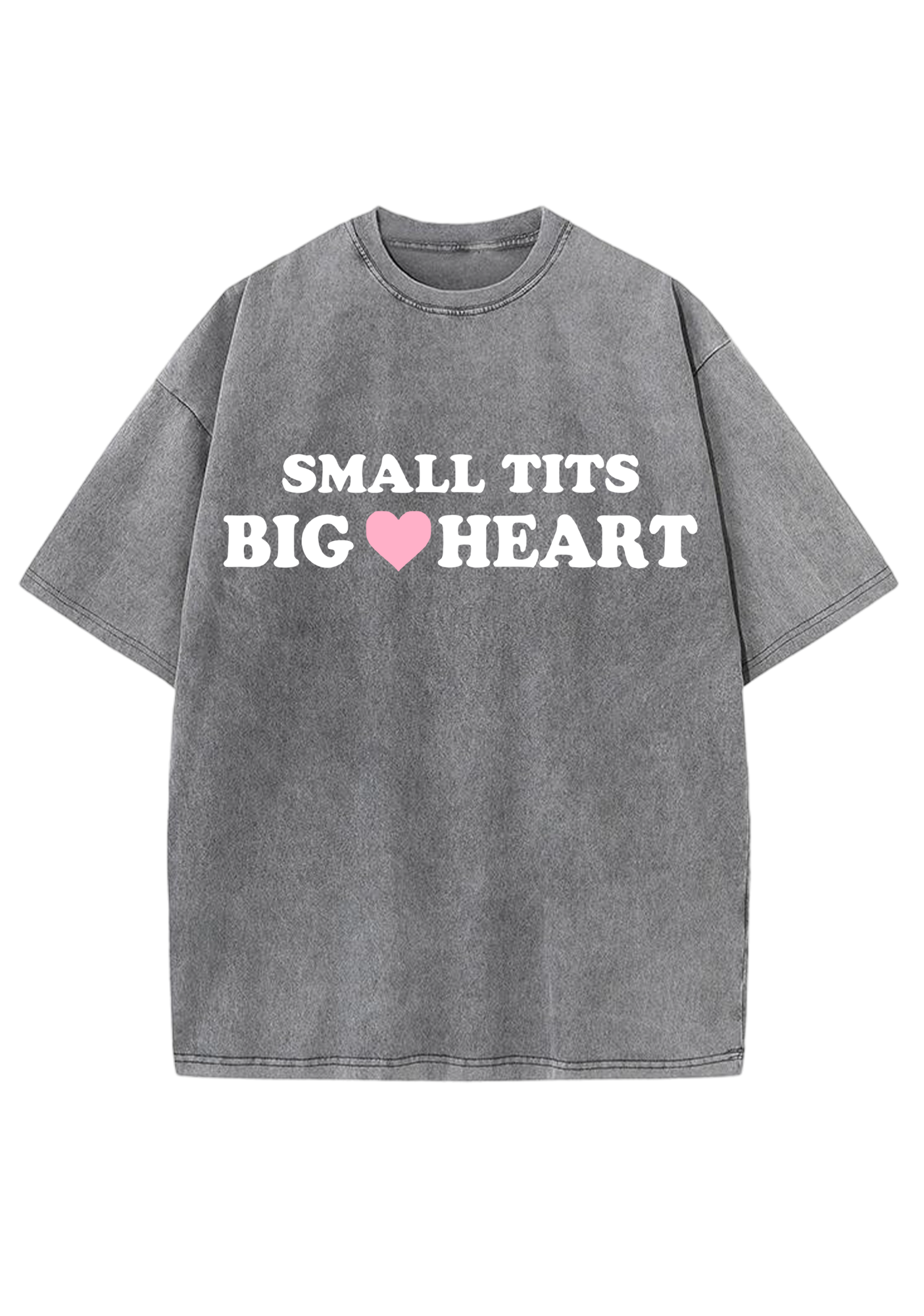 Small Txxs Big Heart Y2K Washed Tee