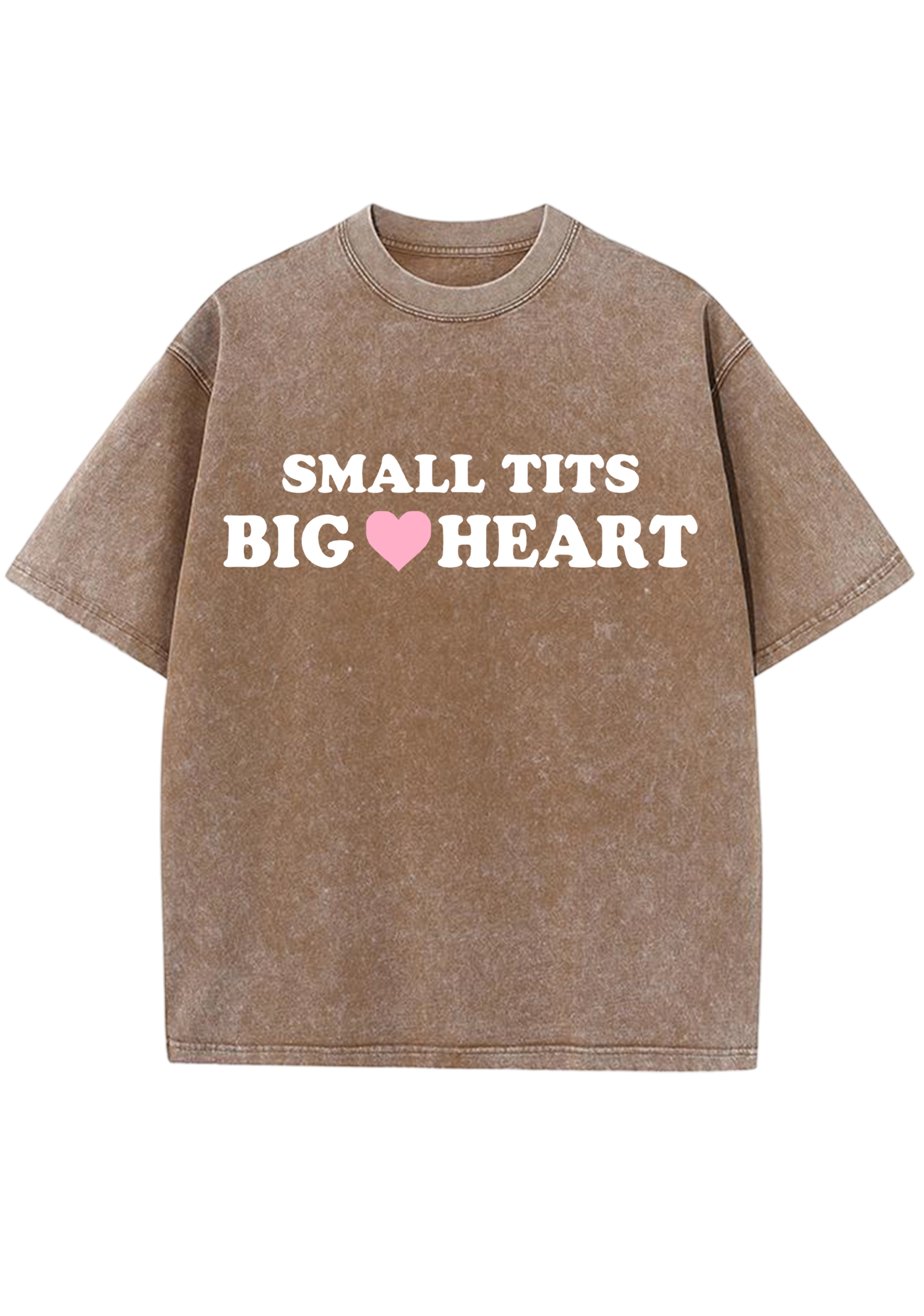 Small Txxs Big Heart Y2K Washed Tee
