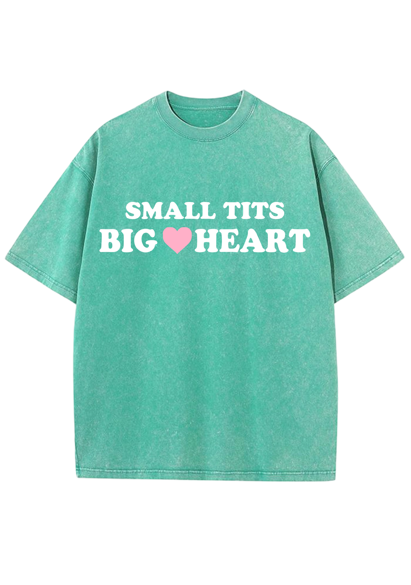 Small Txxs Big Heart Y2K Washed Tee