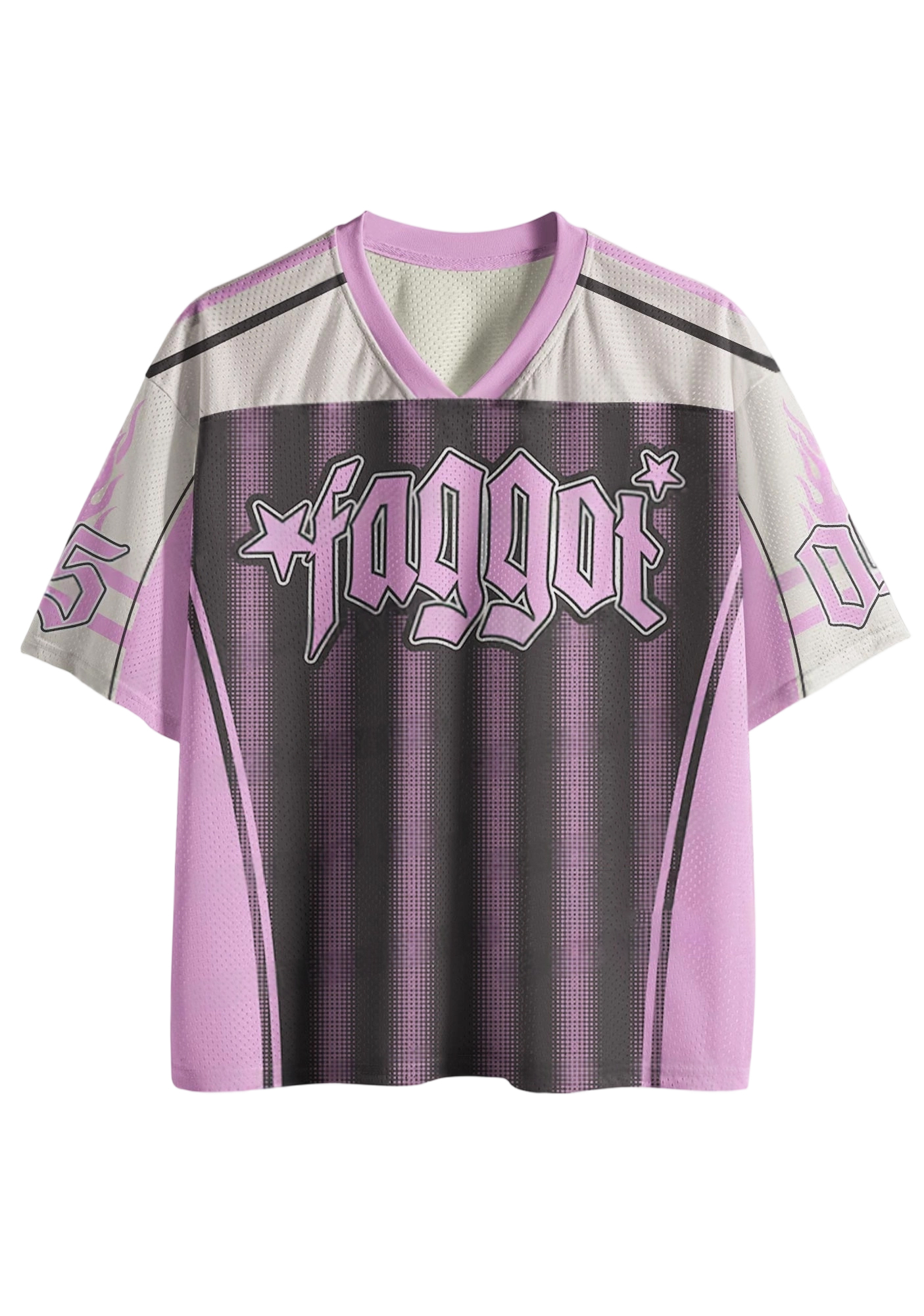 Faggot Pink Y2K Jersey Shirt