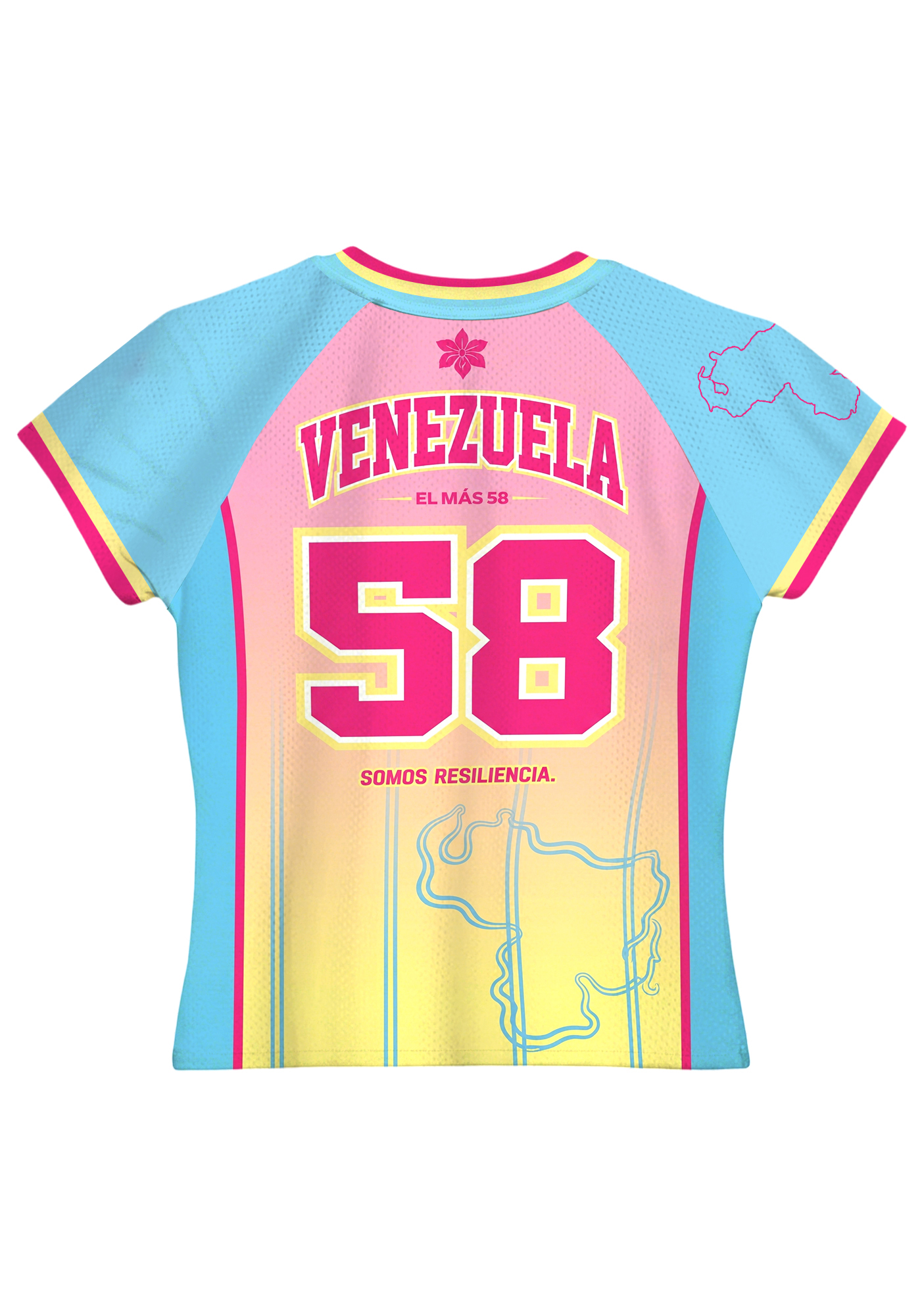 Venezuela Macaw Scenic Landscape Baby Tee