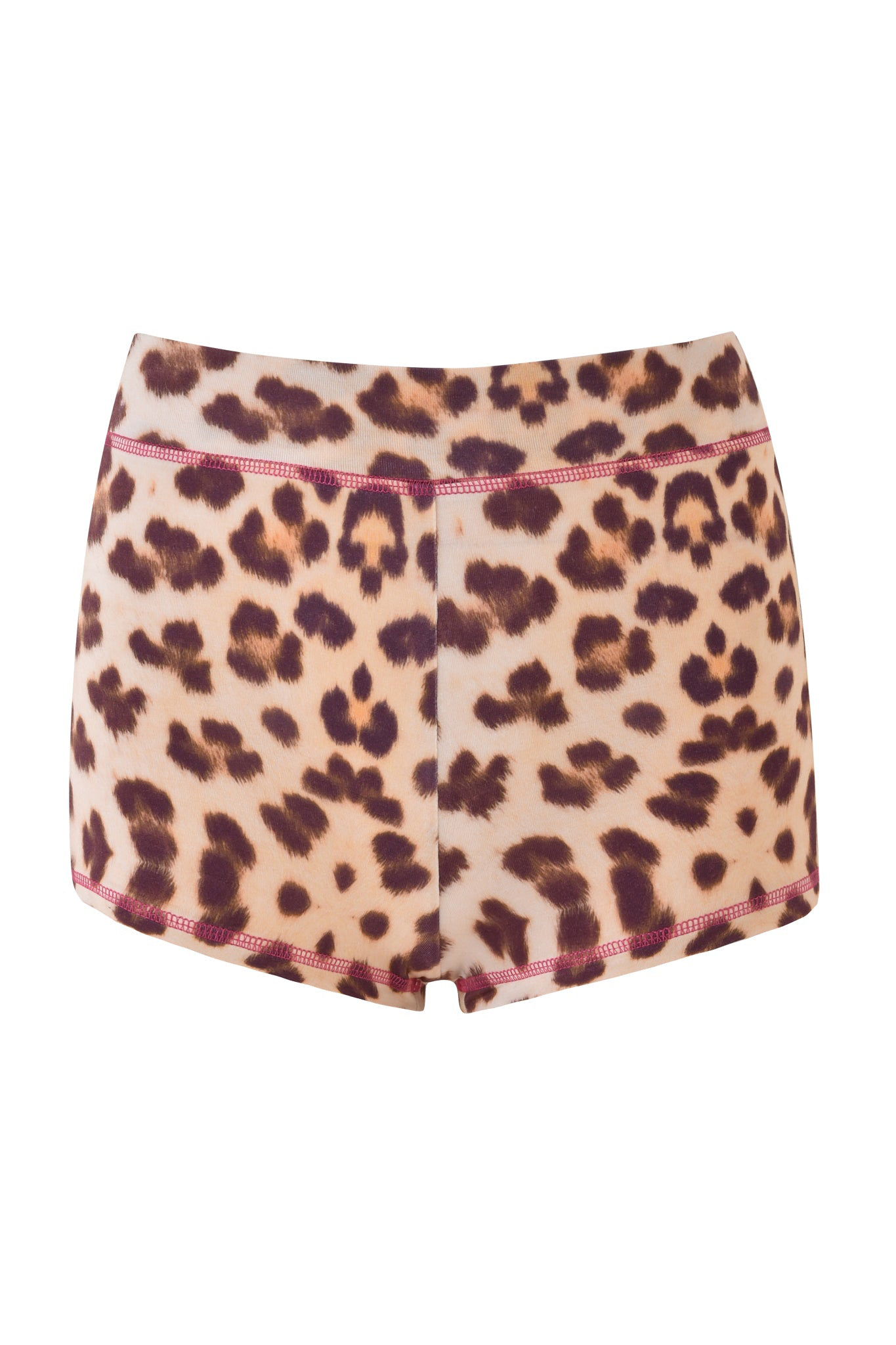 Women's Leopard Baddie Booty Shorts