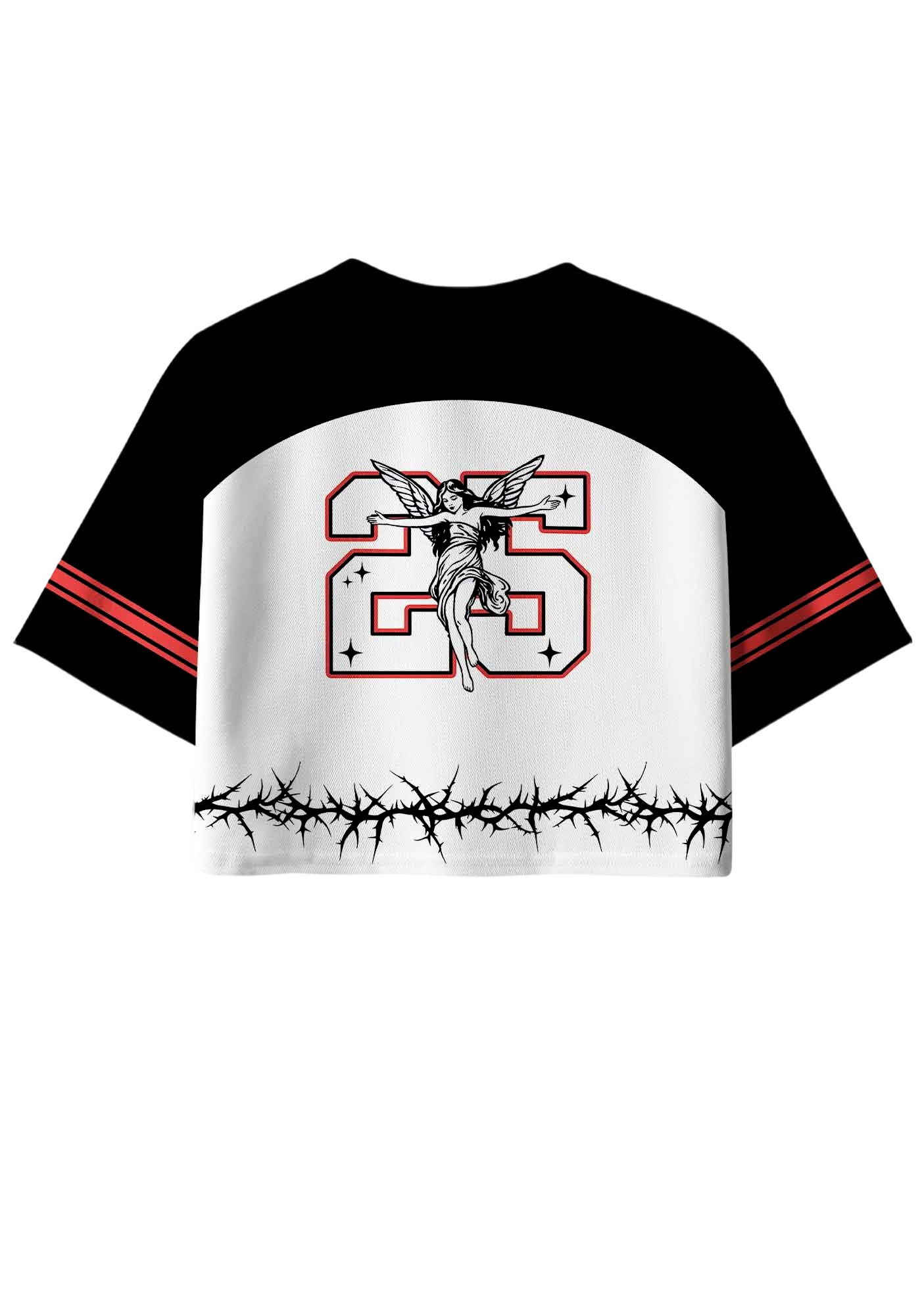 From Hell Y2K Crop Sport Jersey Shirts