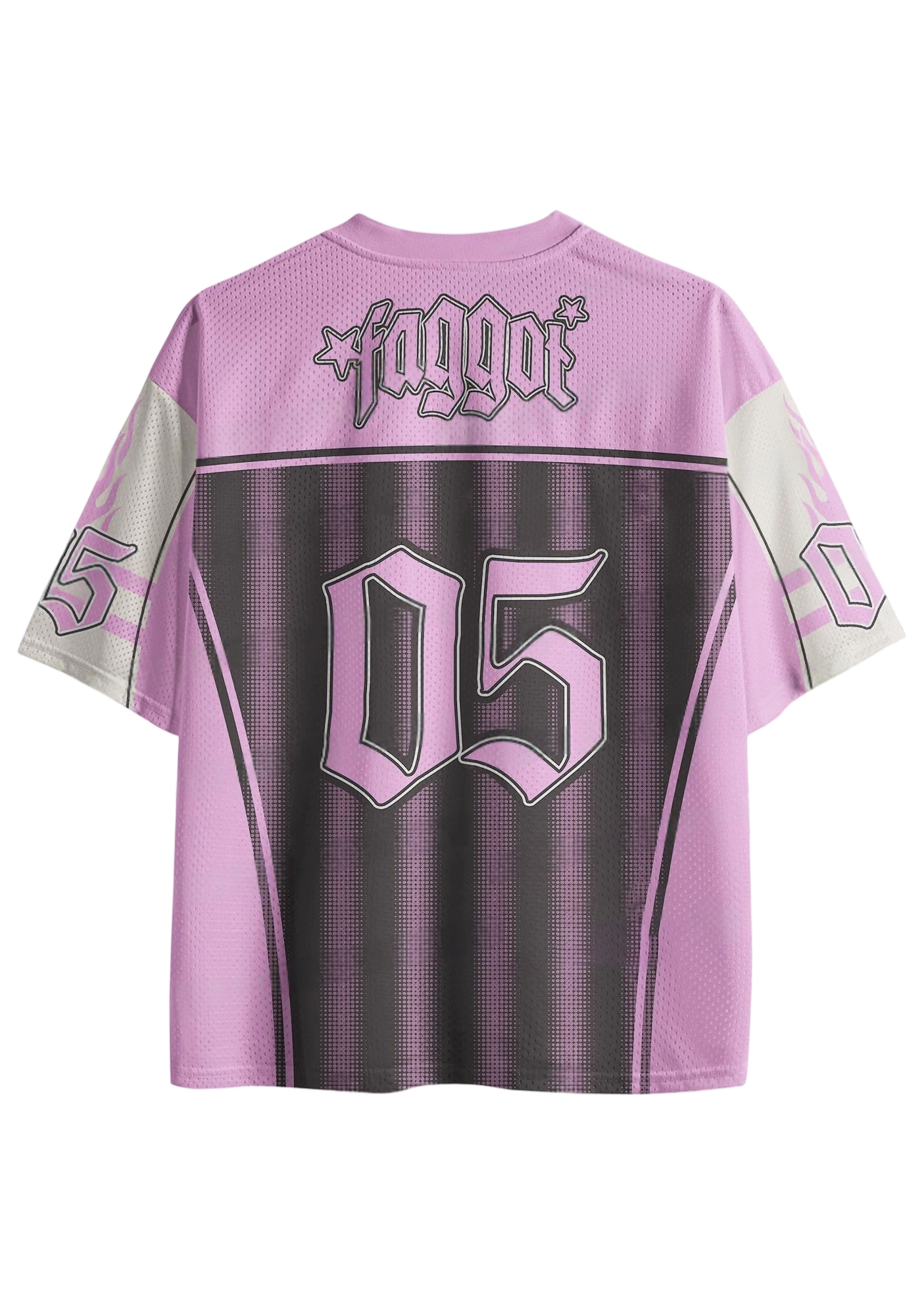 Faggot Pink Y2K Jersey Shirt