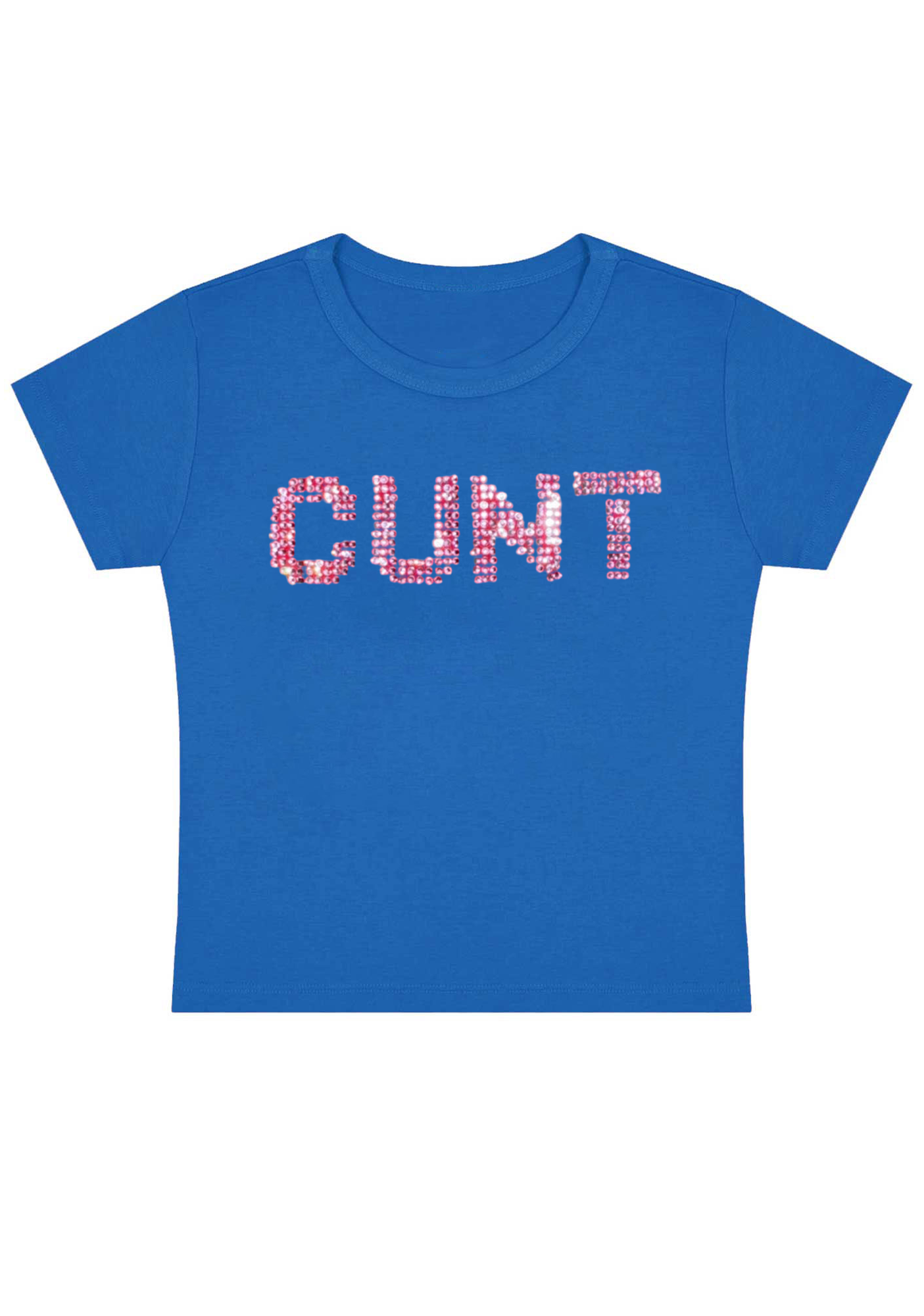Diamonds Cxxt Y2K Baby Tee