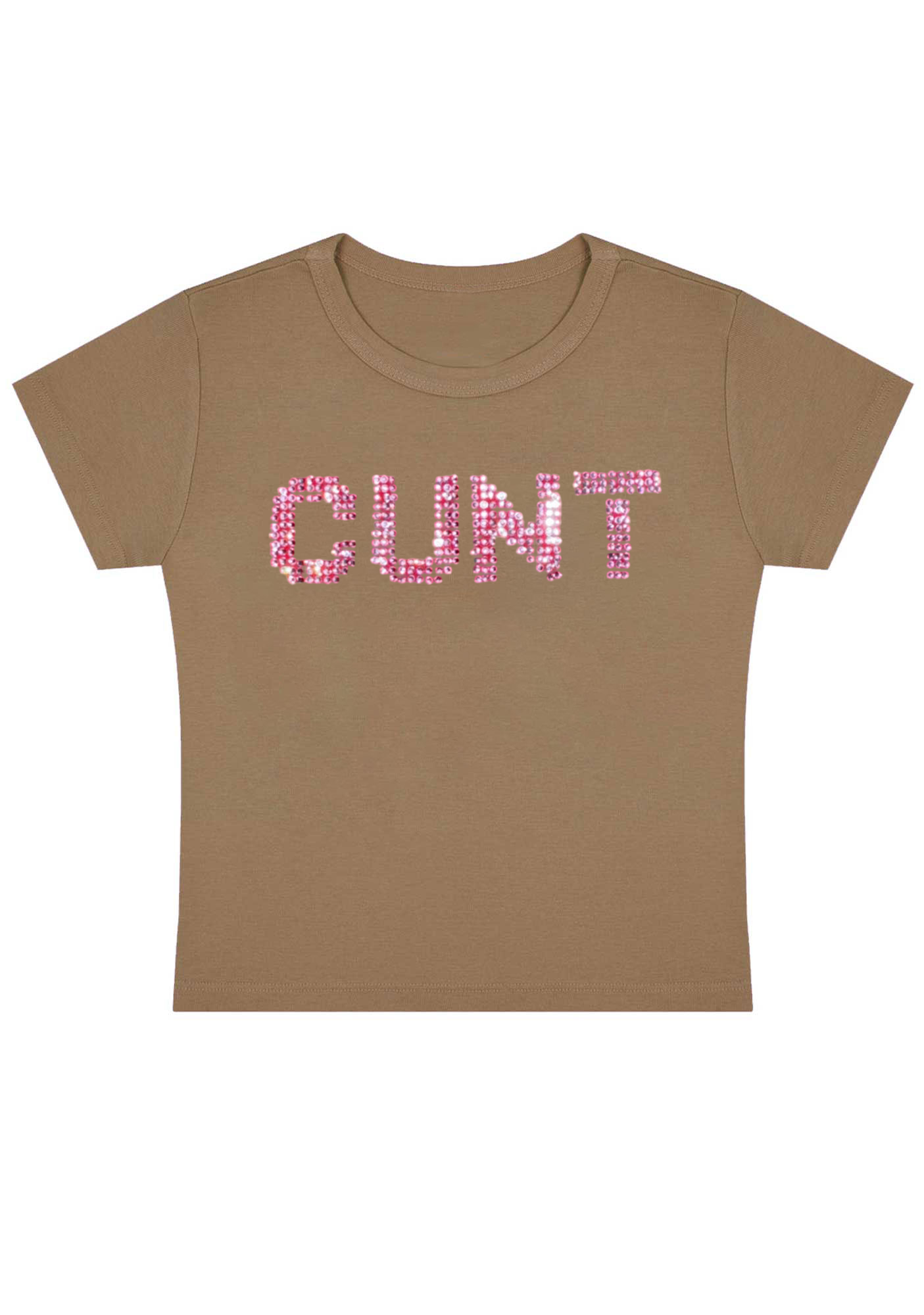 Diamonds Cxxt Y2K Baby Tee