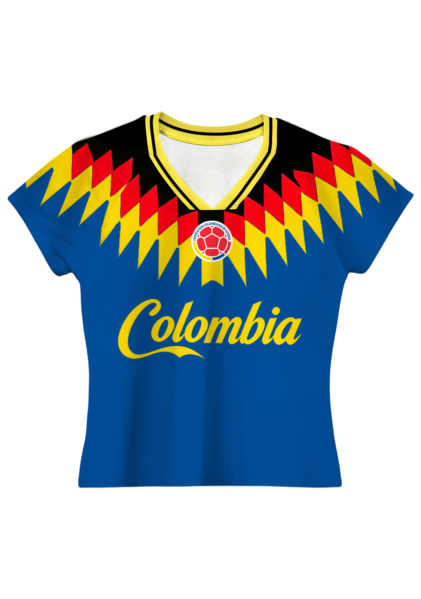Retro Colombia National Team Baby Tee