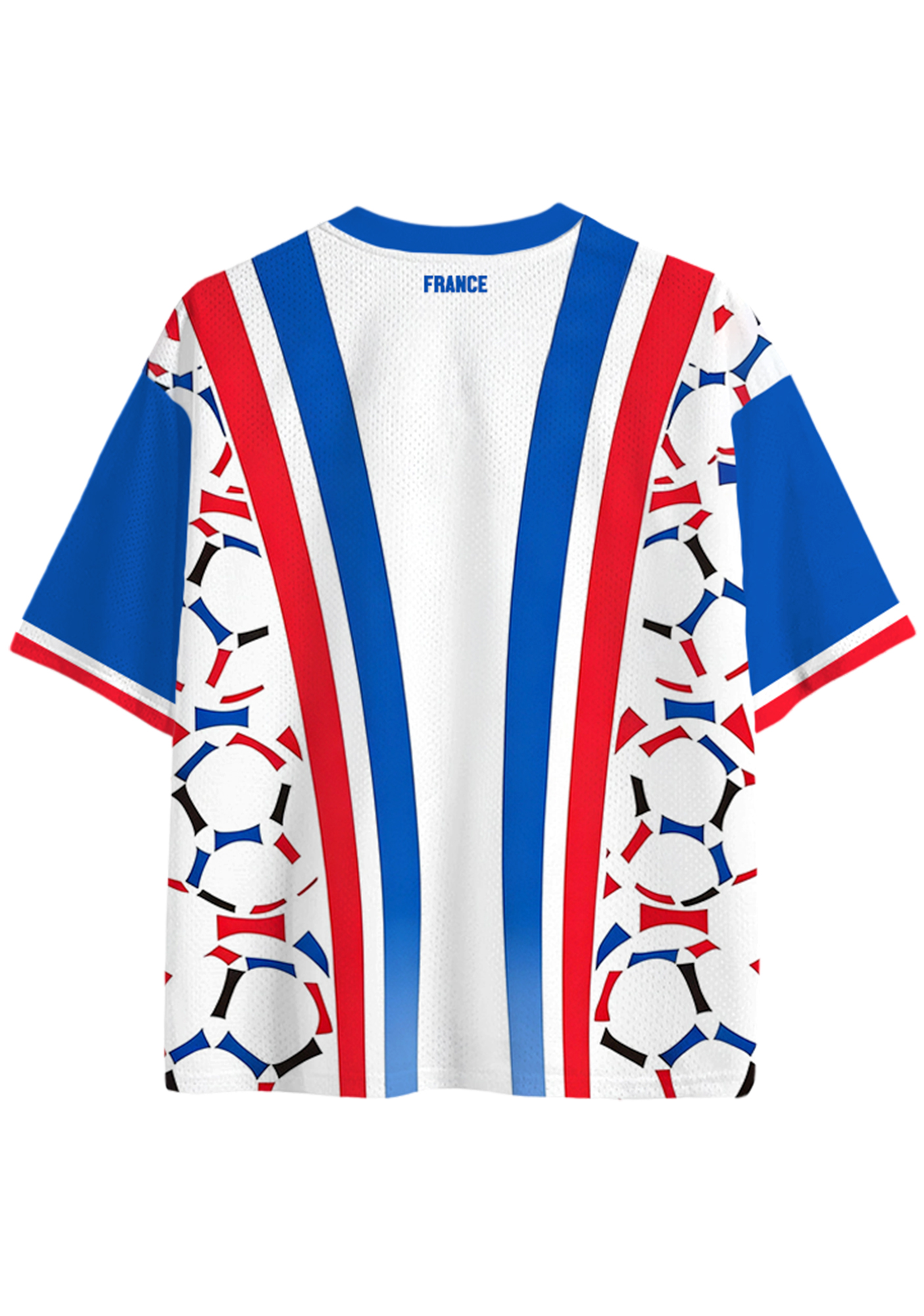 France 98 Rooster Mascot Mesh Jersey Shirts