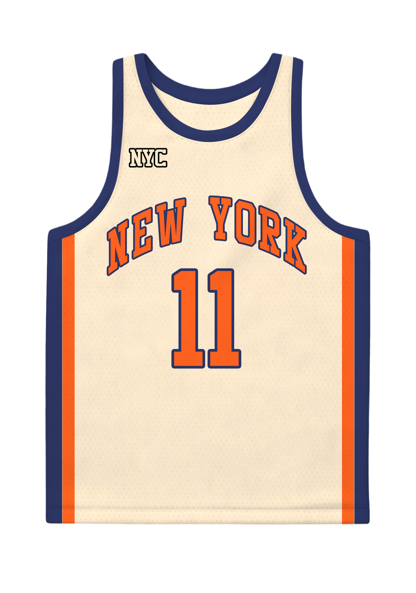 New York Knicks Graphic Mesh Basketball Tank Top