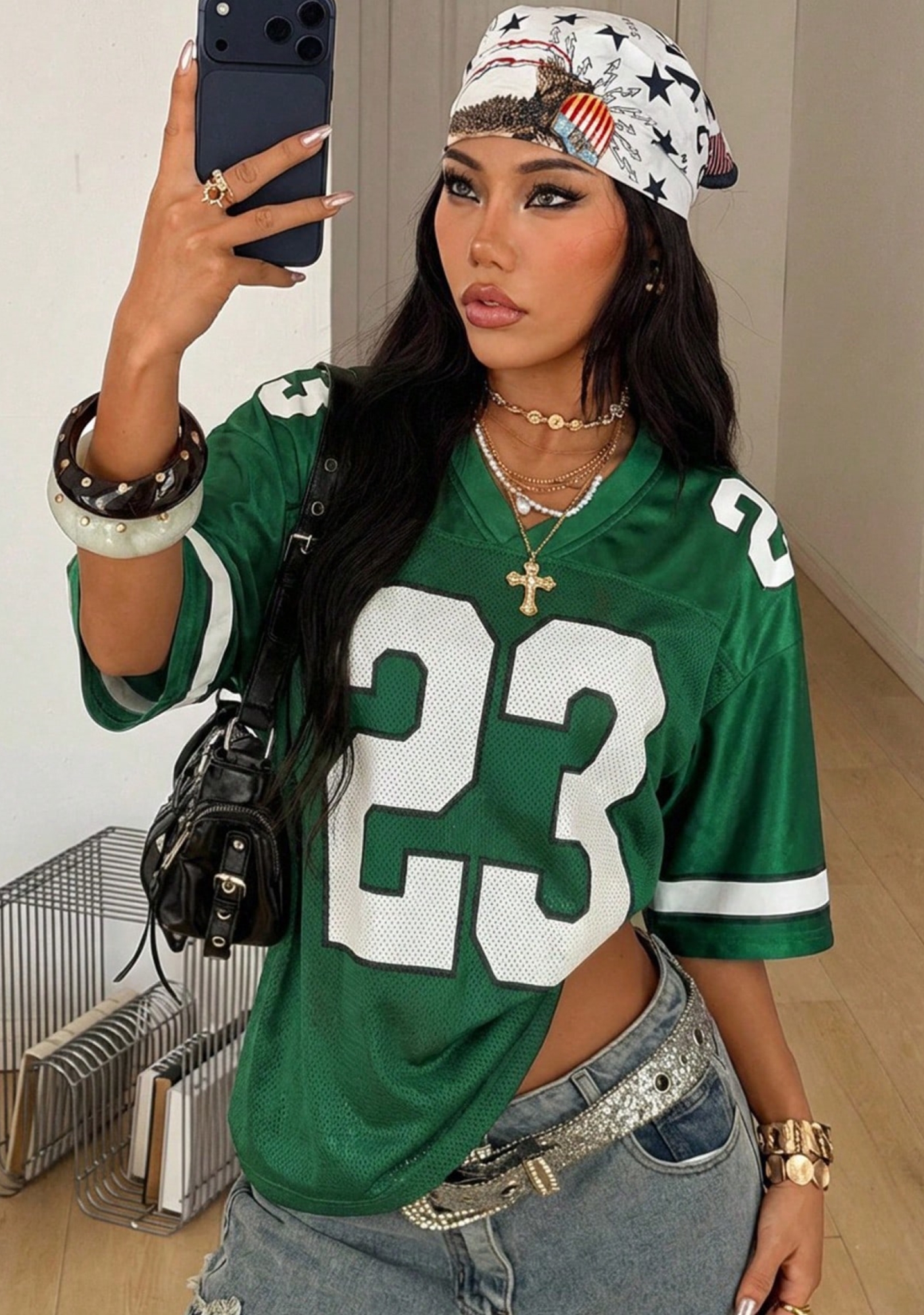 Y2K Multi‑Color 23 Number Jersey Shirts